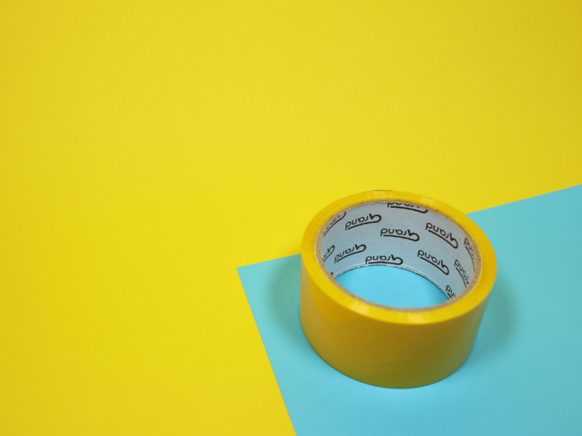 Gelbes Panzertape