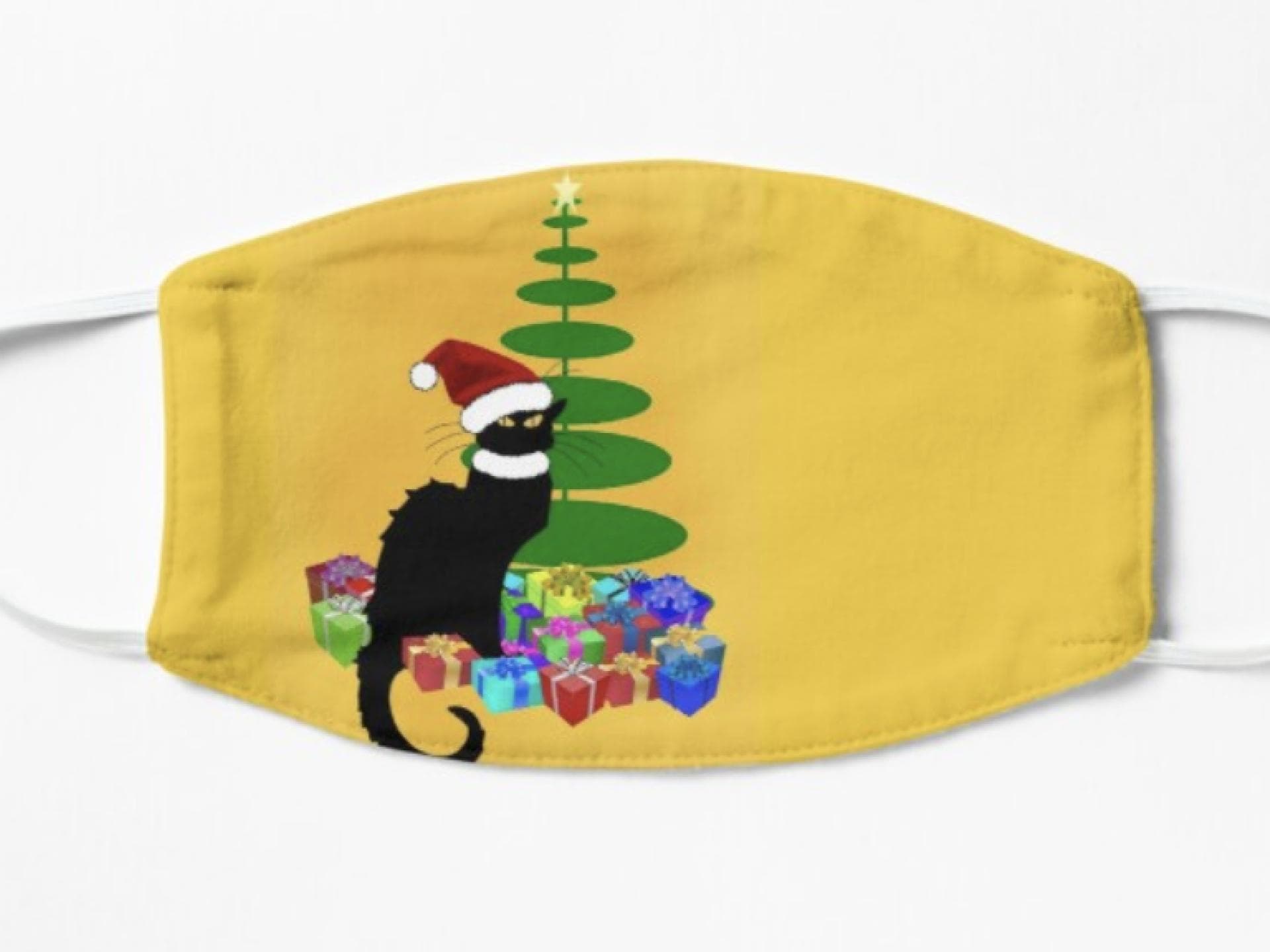 Le Chat Noir Stoffmaske