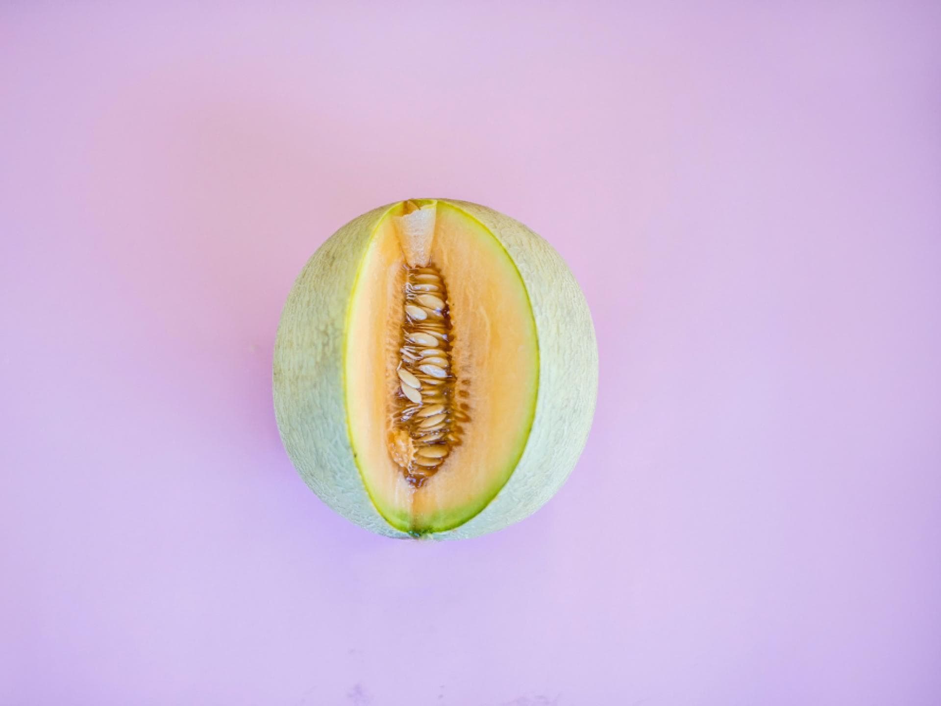 Aufgeschnittene Melone