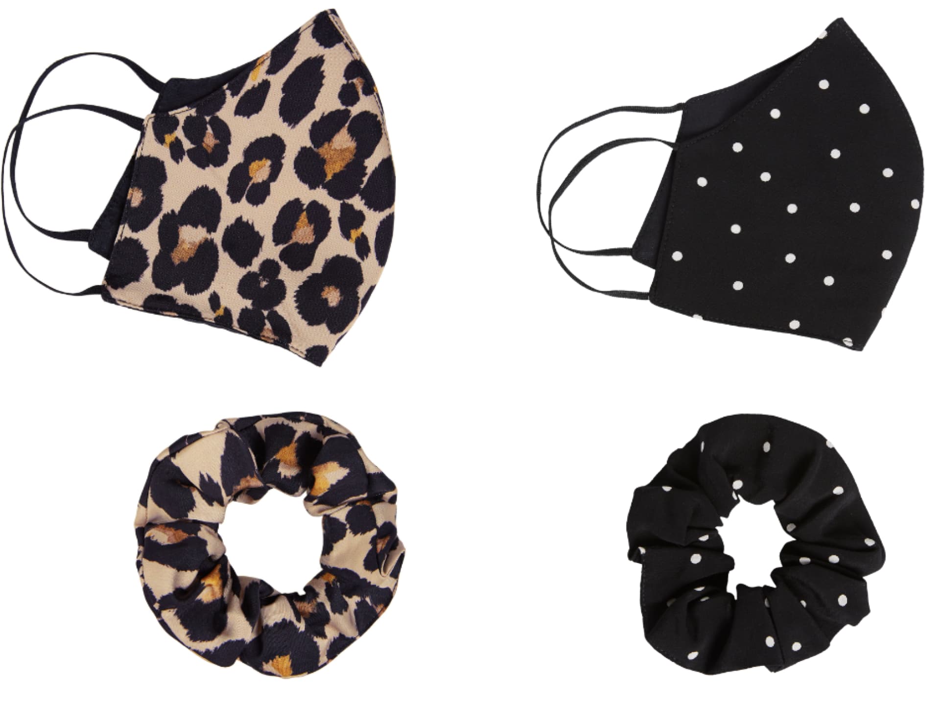 Oui Stoffmasken mit Scrunchie Oui Stoffmasken mit Scrunchie