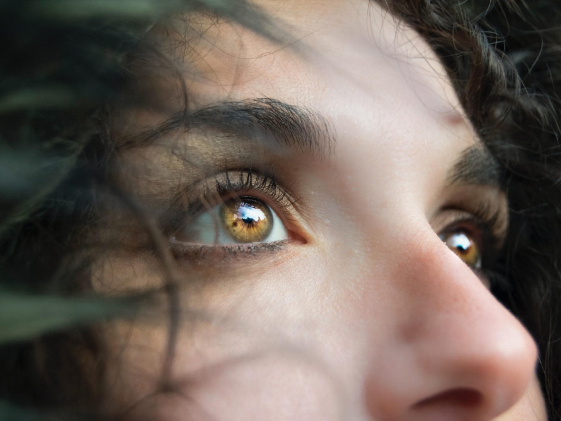 Frau Augen