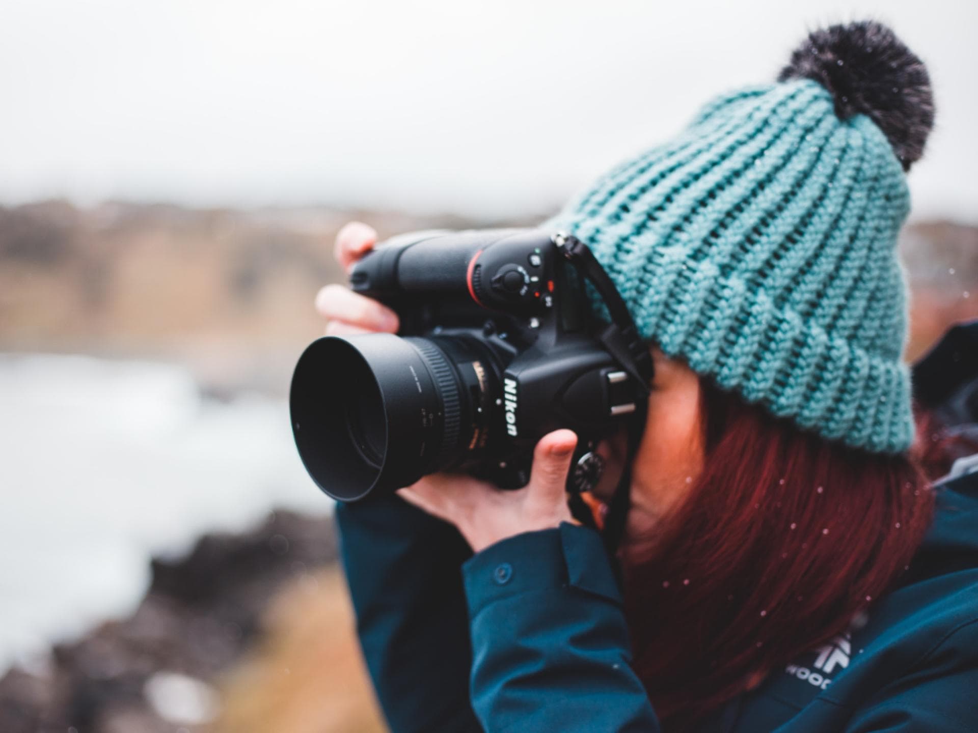 Frau fotografiert Frau fotografiert