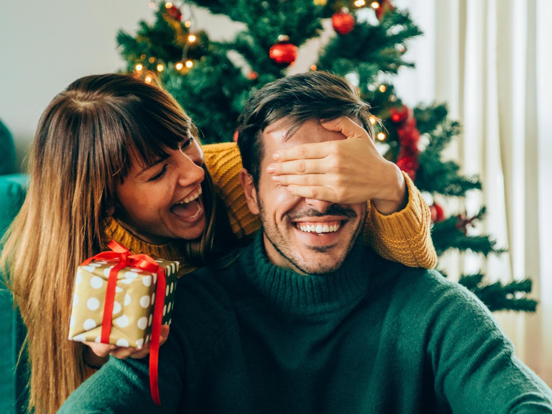 Paar Geschenke Weihnachten
