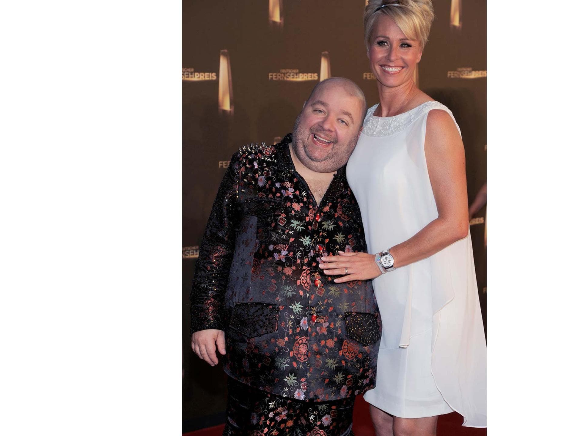Dirk Bach und Sonja Zietlow auf dem Red Carpet 2011