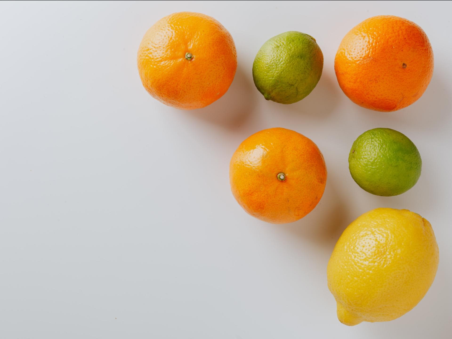 Mandarinen, Zitronen und Limetten
