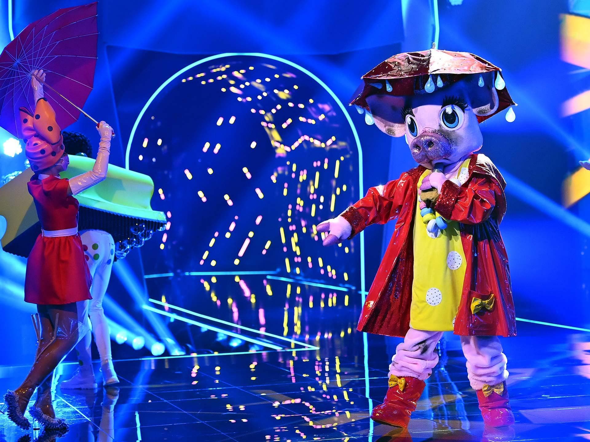 The Masked Singer Schwein Kathrin Müller-Hohenstein