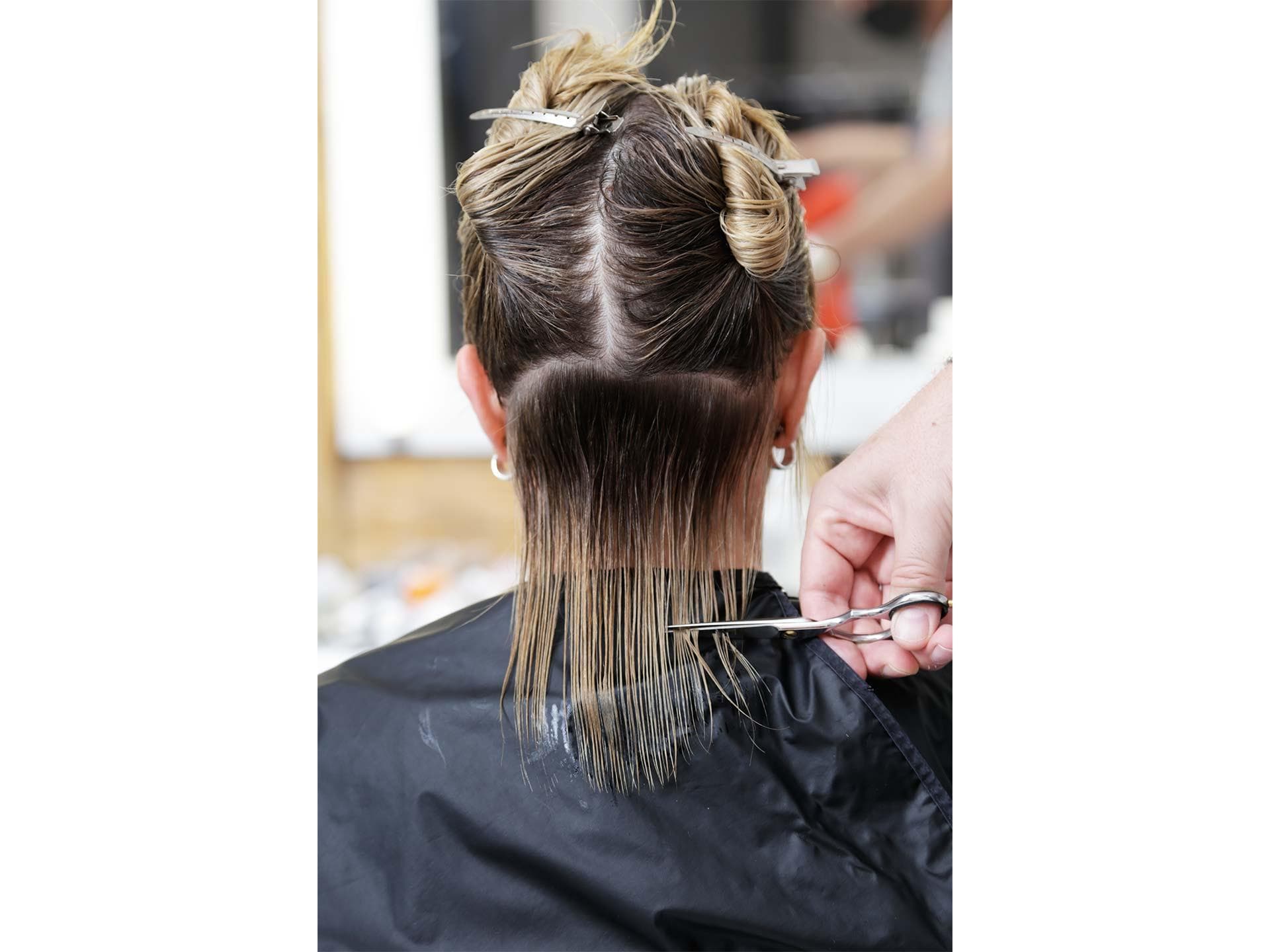 Umstyling Daniela Haare schneiden