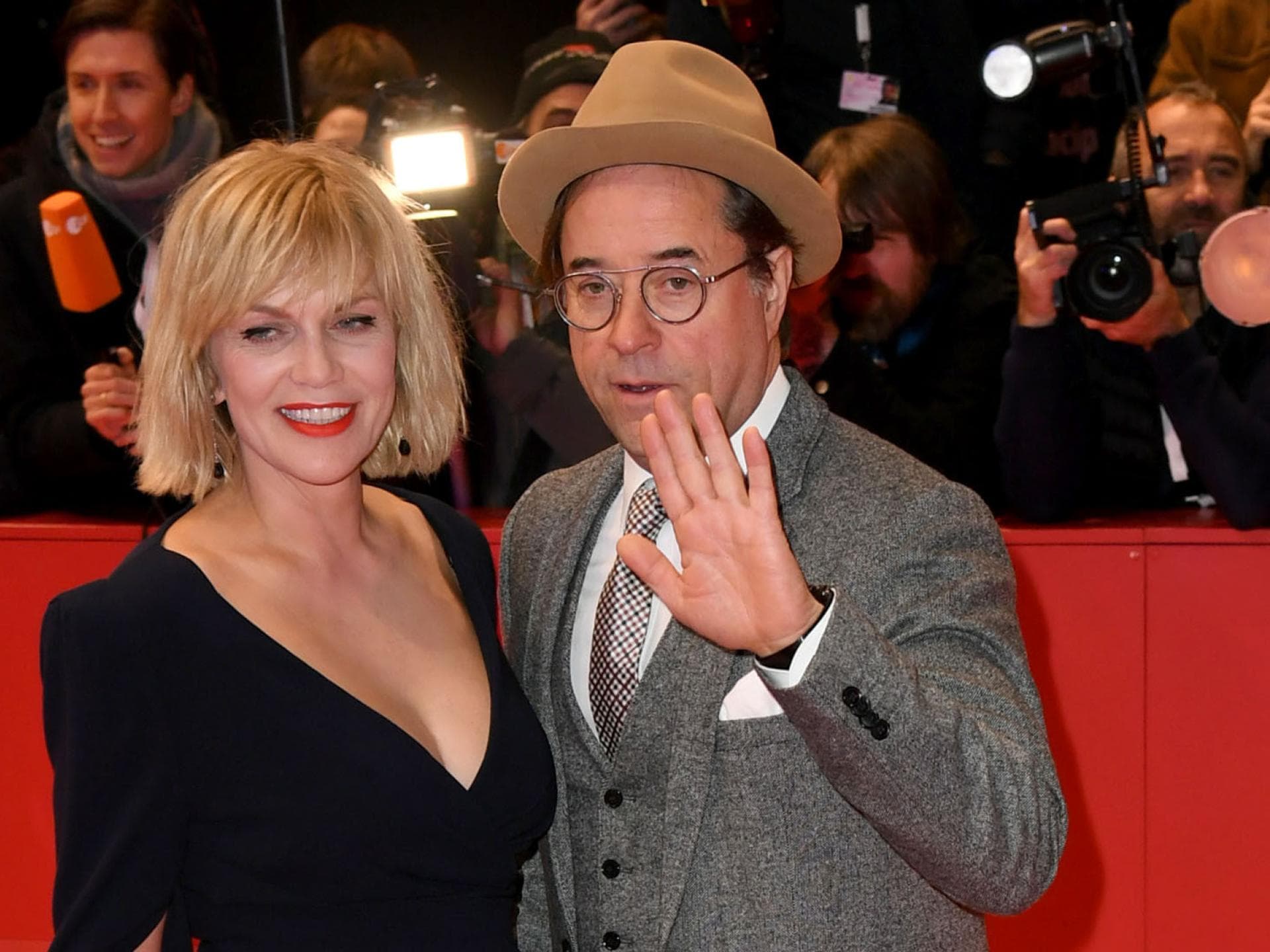 Jan Josef Liefers und Anna Loos