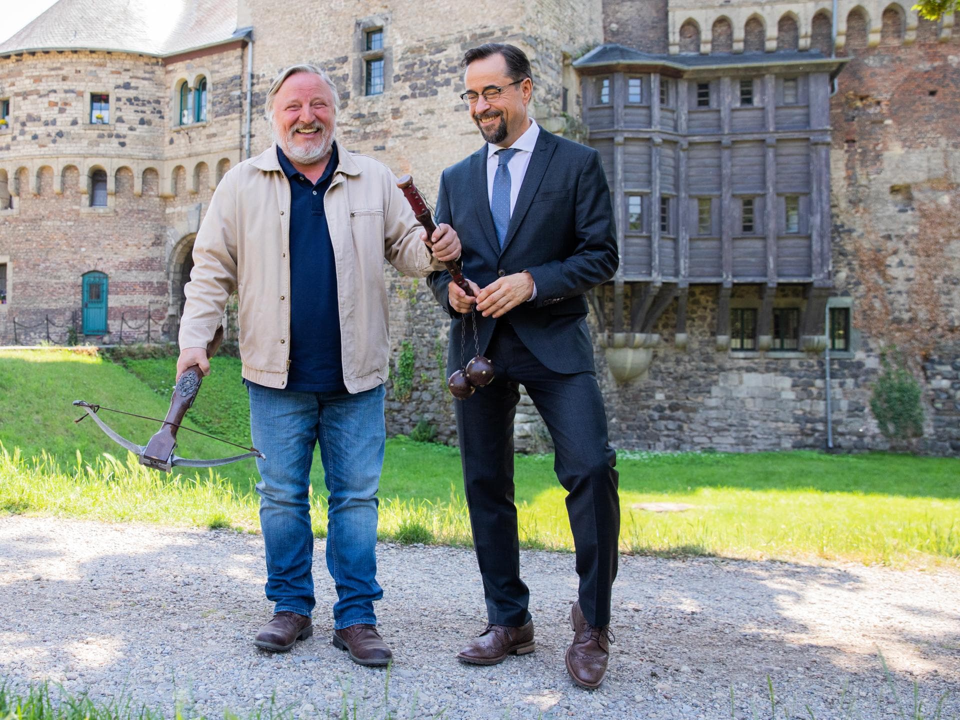 Axel Prahl und Jan Josef Liefers