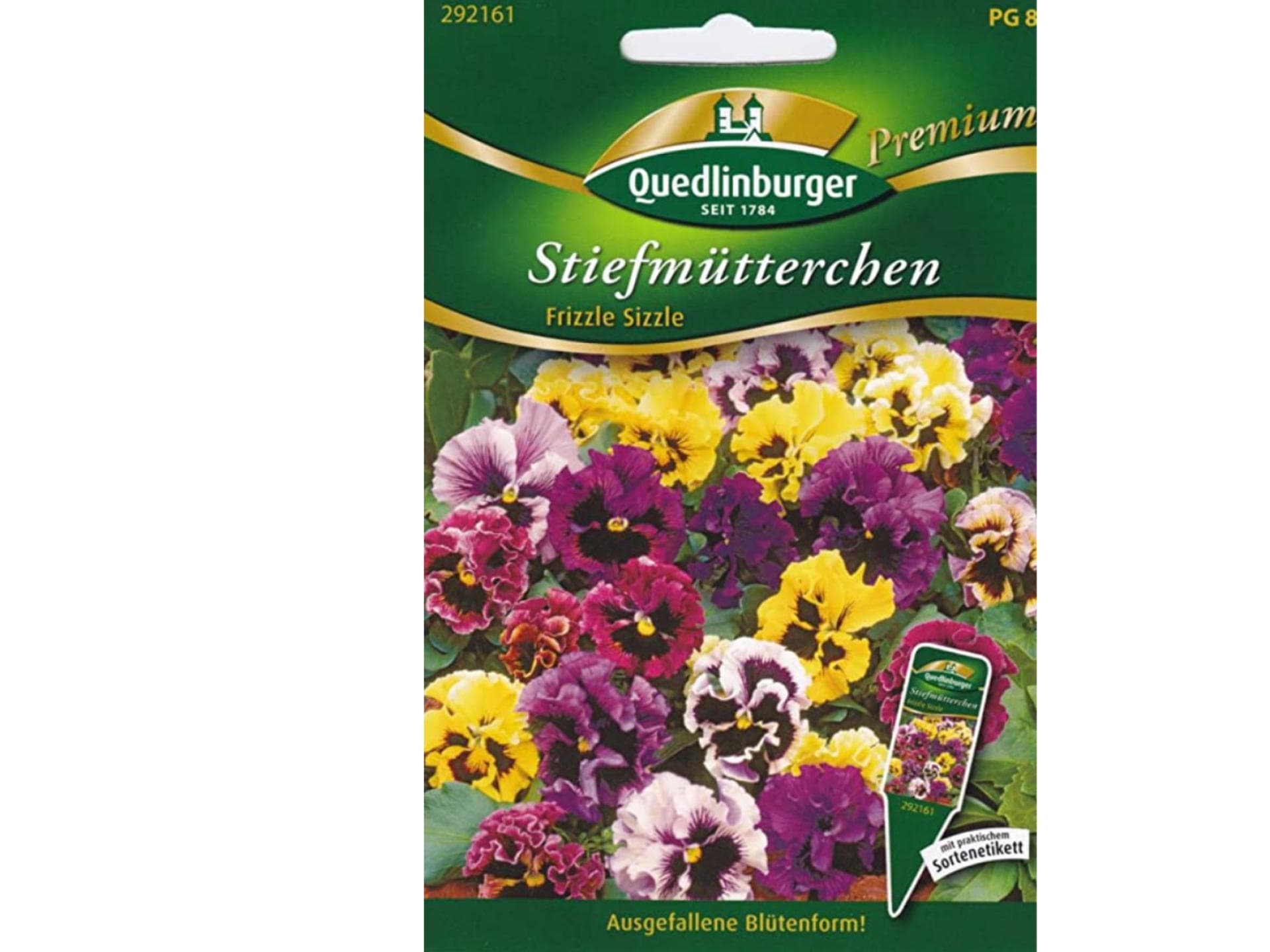 Stiefmütterchen gezackter Rand