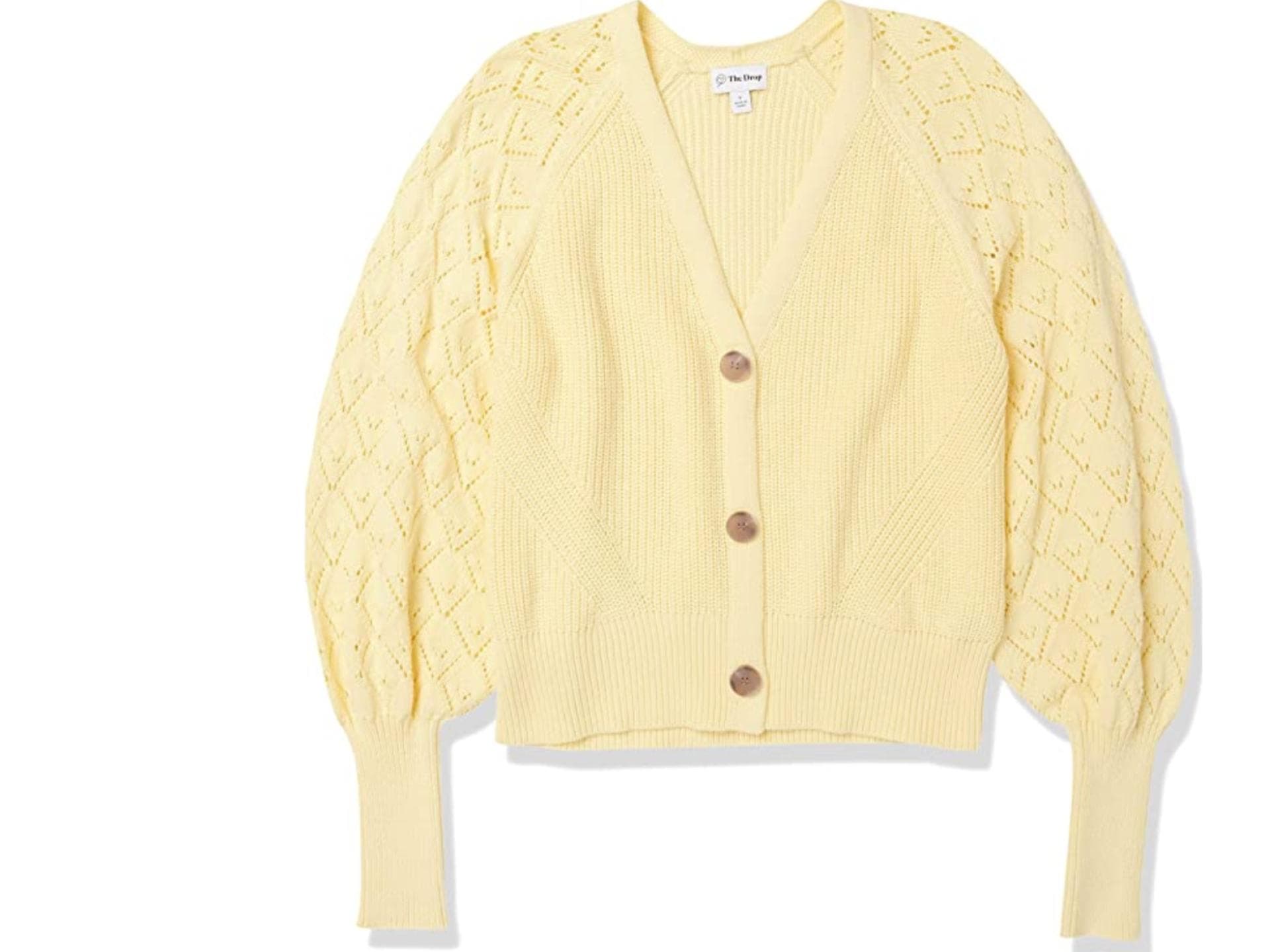 Cardigan gelb