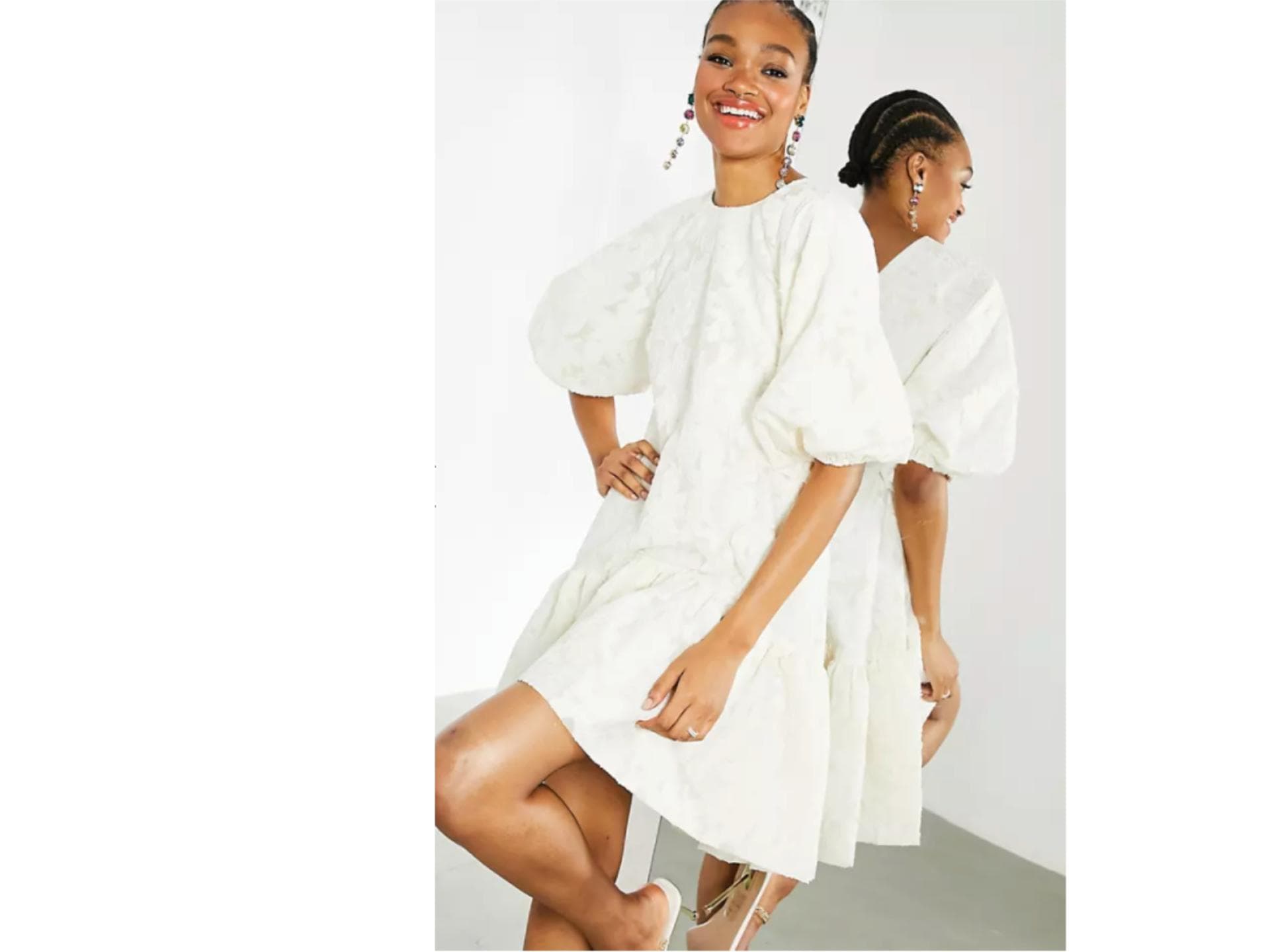 Puffärmel Kleid Asos