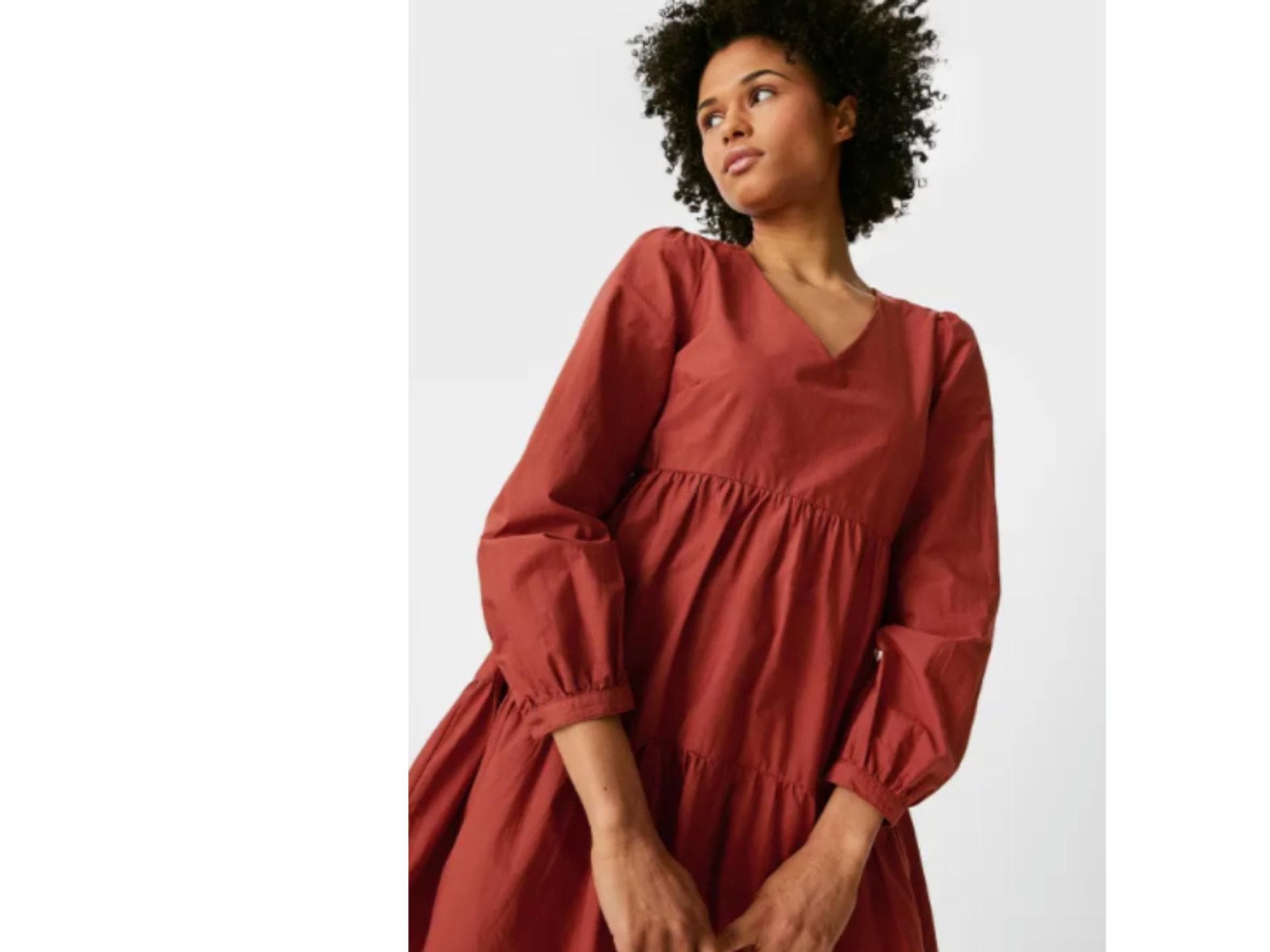 Kleid Terrakotta