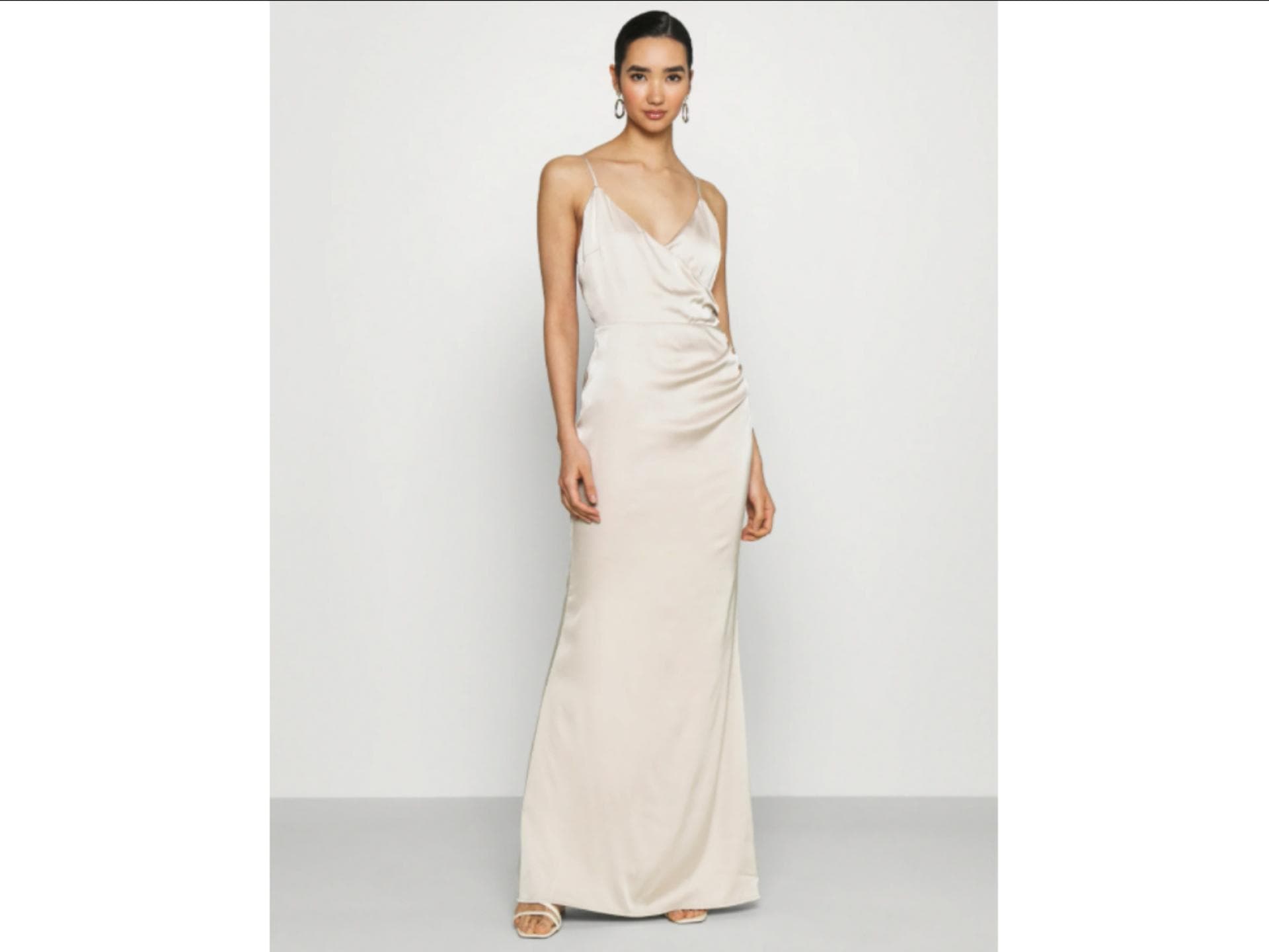 Satinkleid Zalando