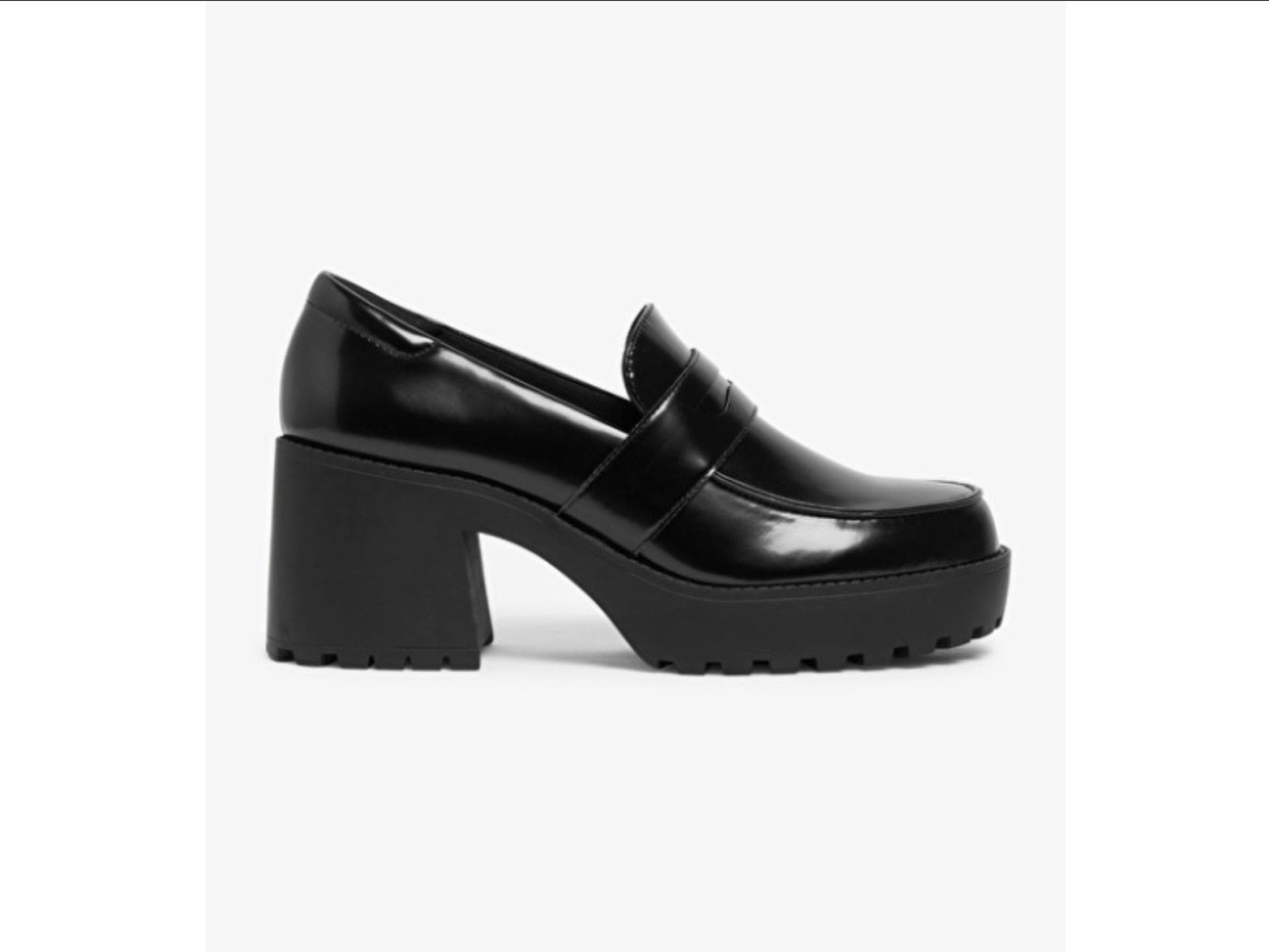 Loafer mit Absatz