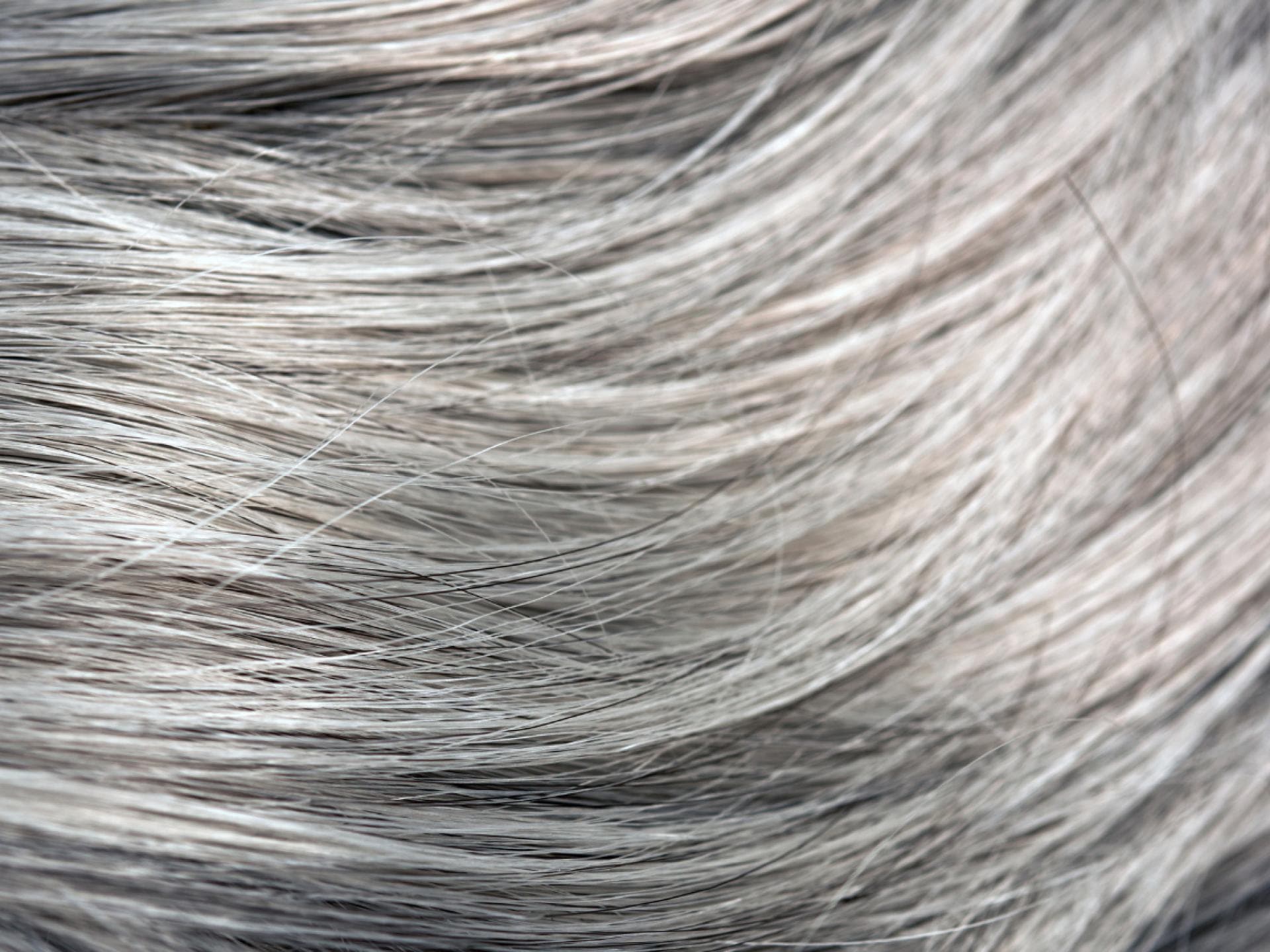 Graue Haare