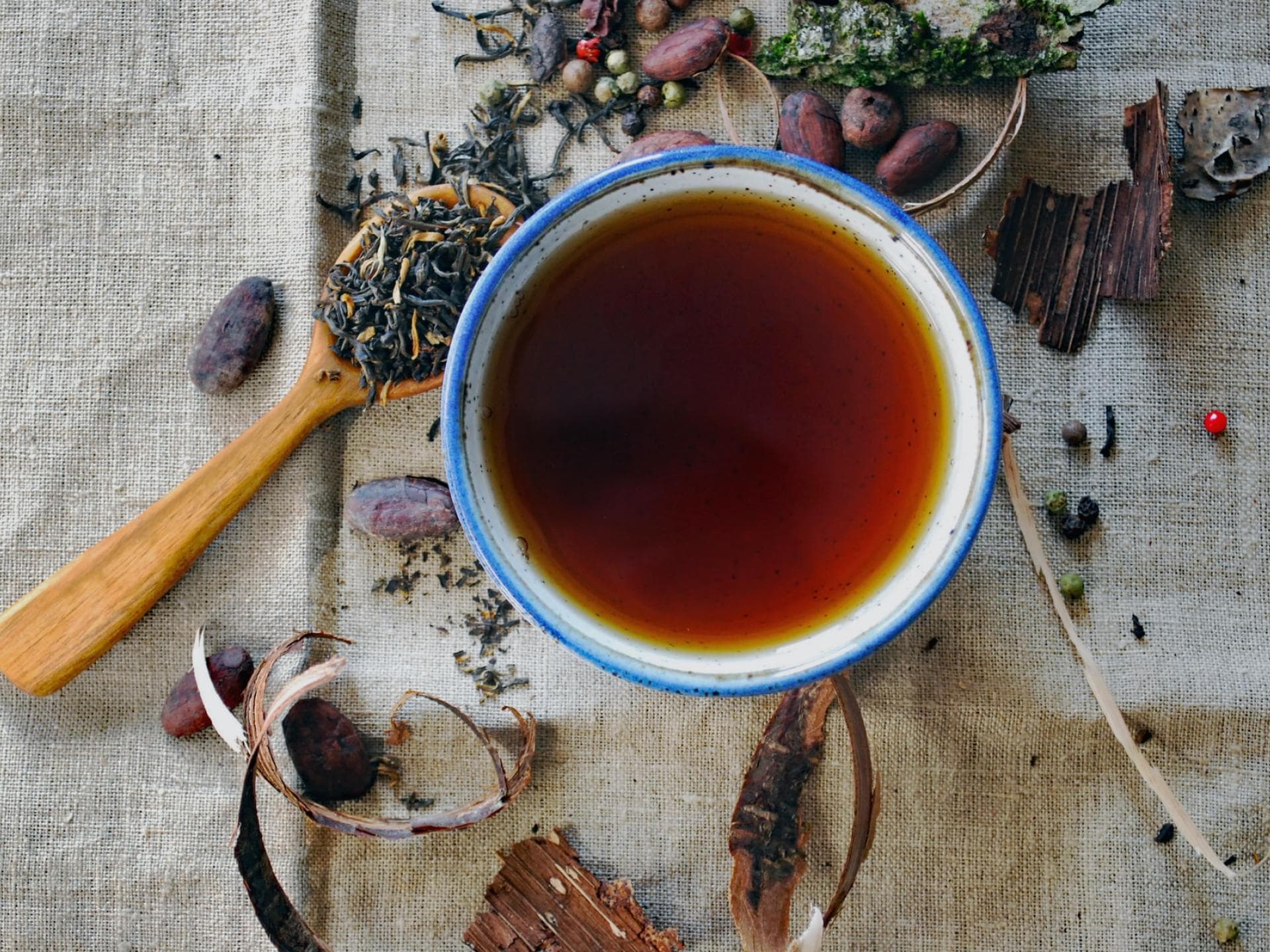 Tasse Oolong Tee.