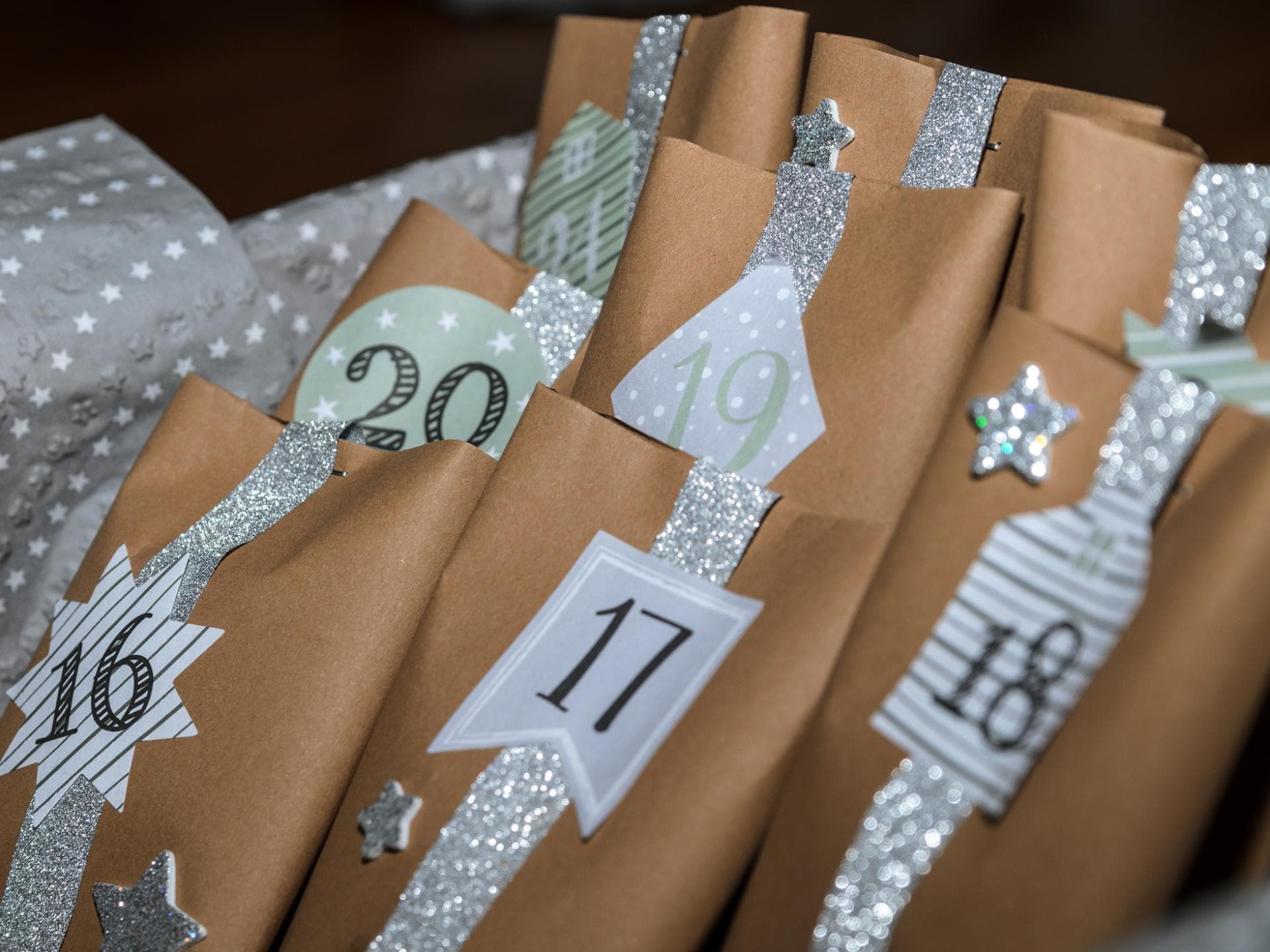 Adventskalender füllen für die Freundin