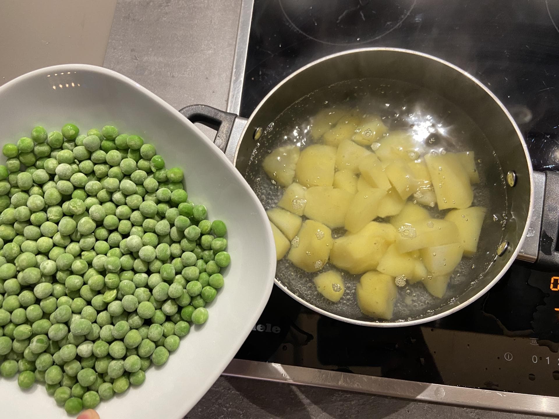 bofrost Erbsen und Kartoffeln bofrost Erbsen und Kartoffeln