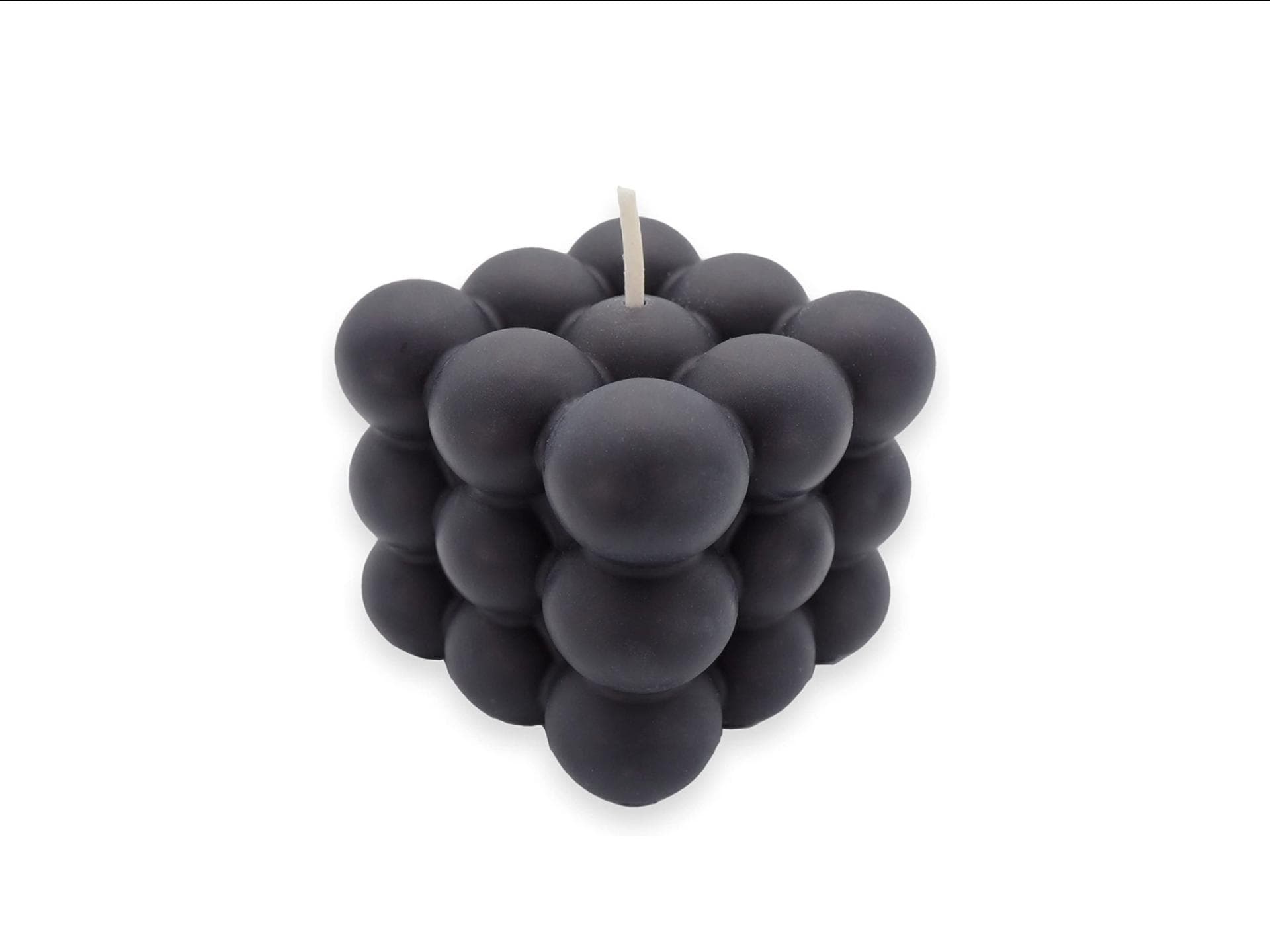 Bubble Kerze schwarz