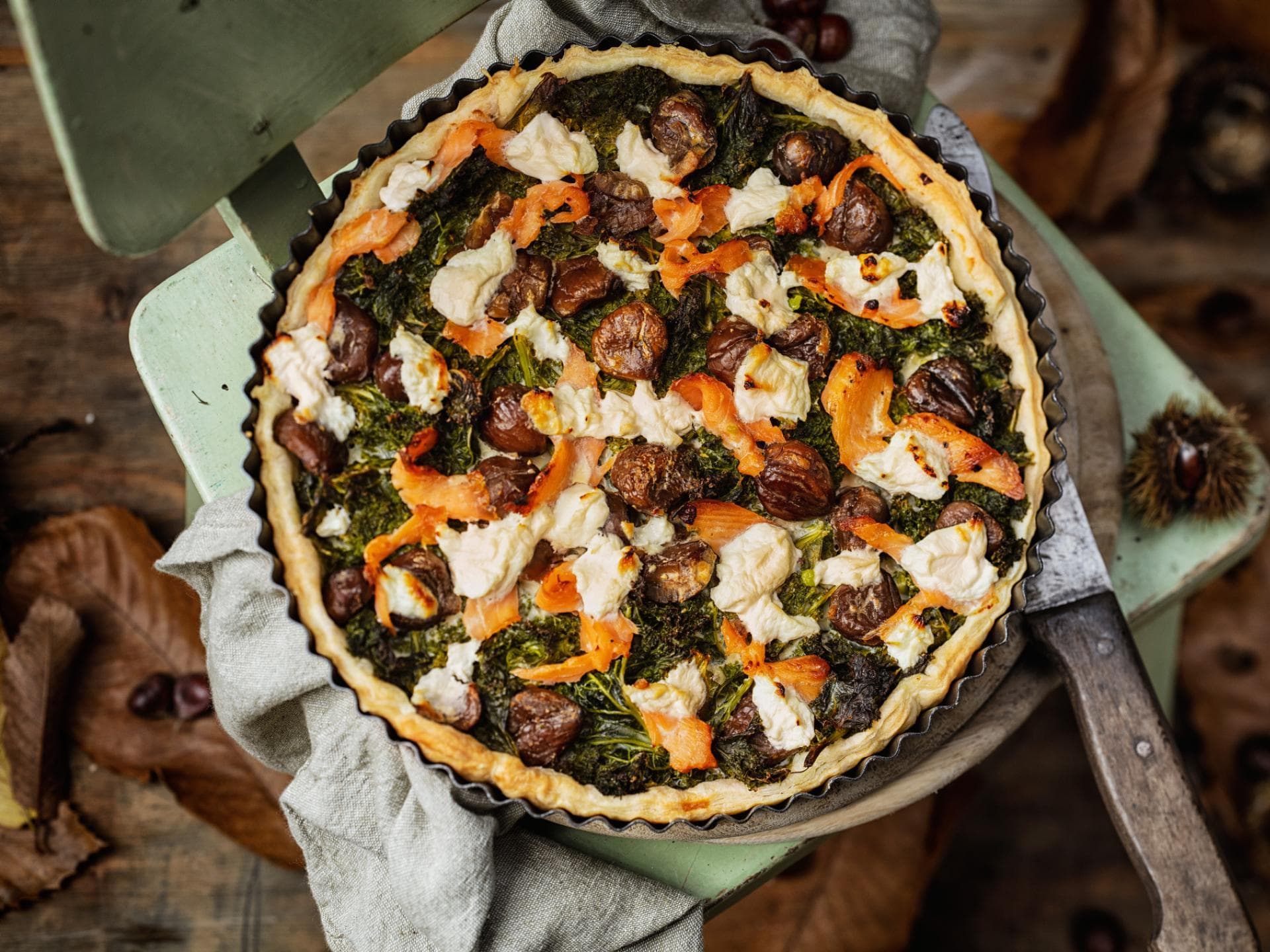 Grünkohl-Quiche Grünkohl-Quiche
