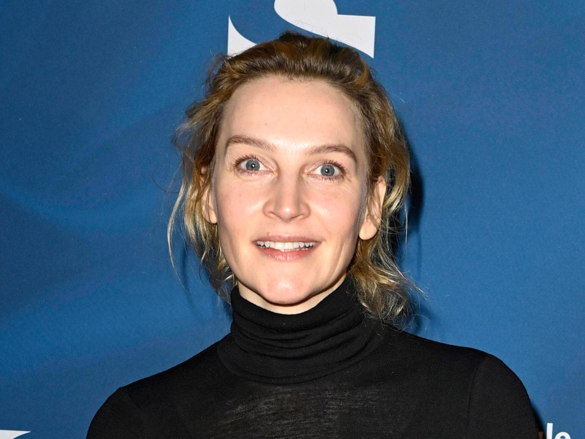 Schauspielerin Jana Klinge bei einem öffentlichen Auftritt.