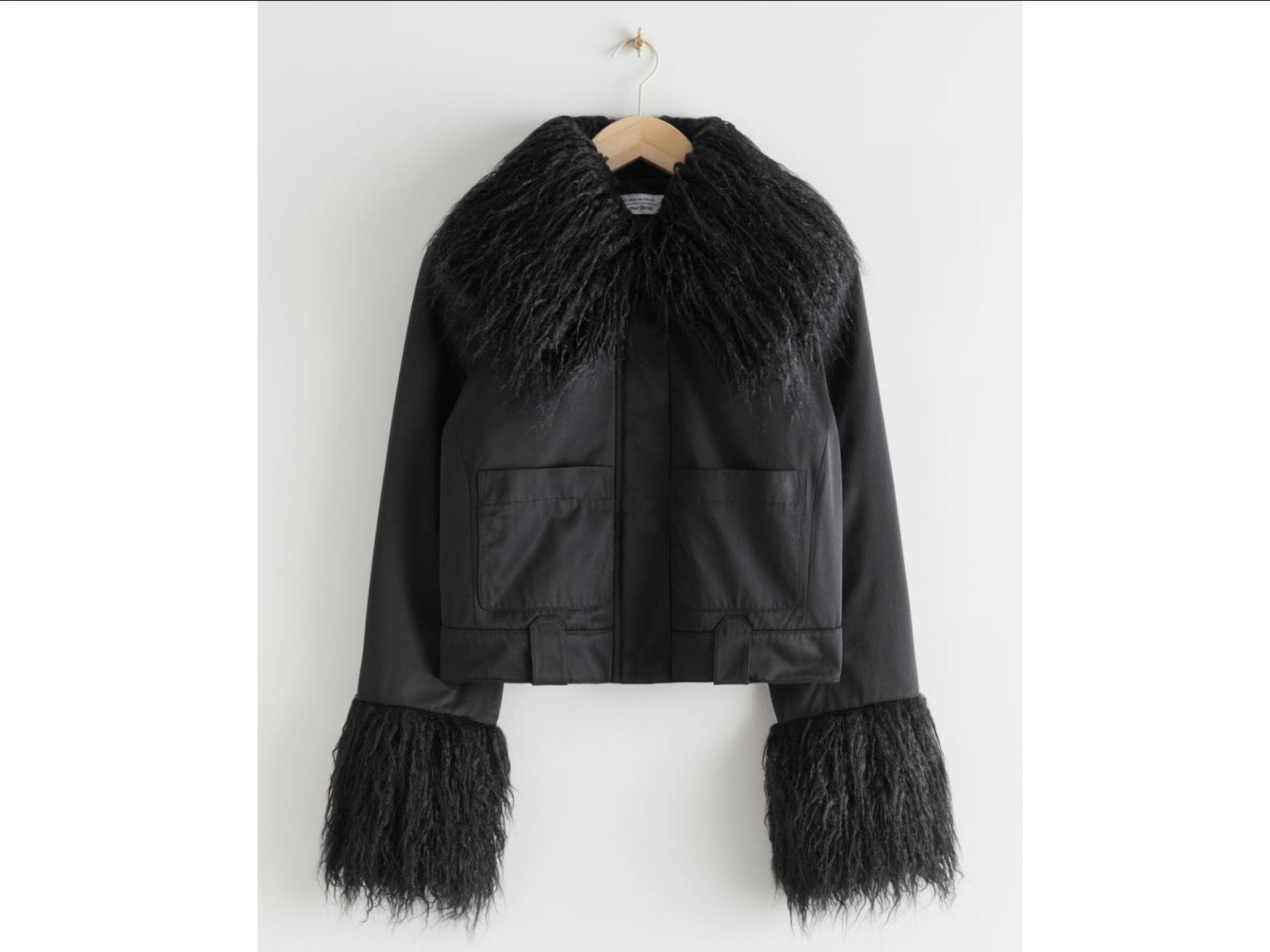Jacke faux-fur