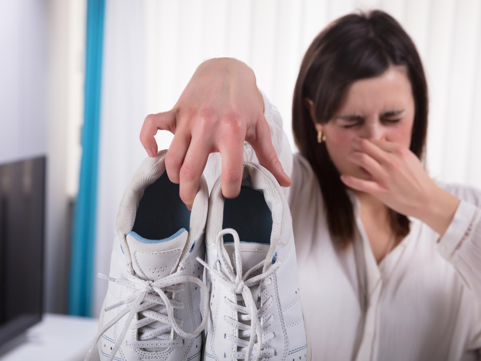 Schuhe stinken