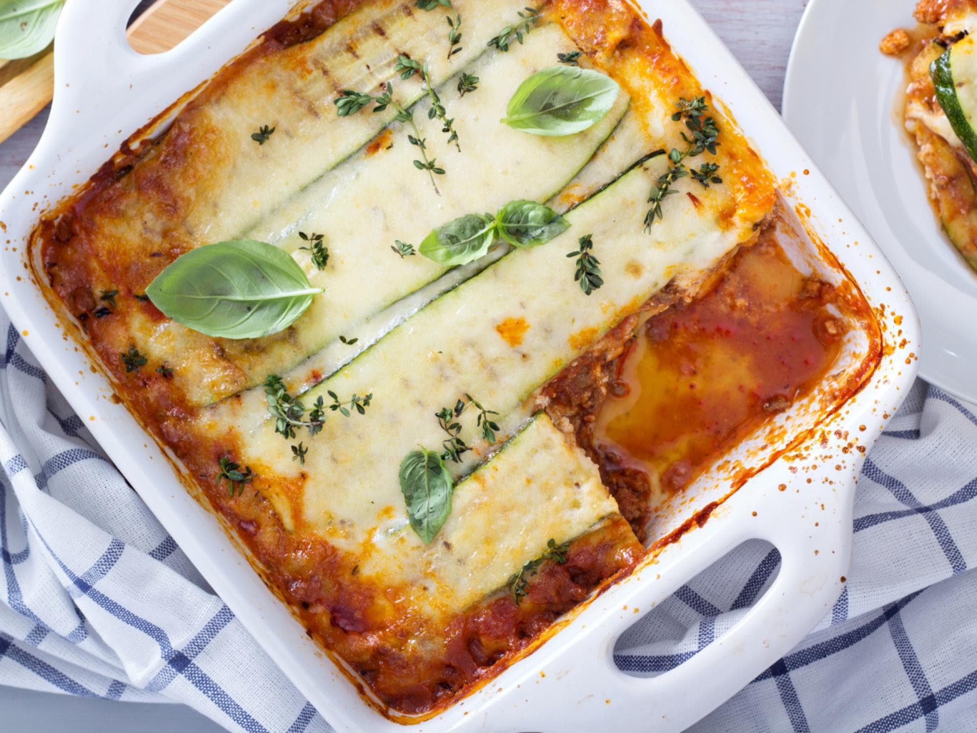 Zucchini-Lasagne