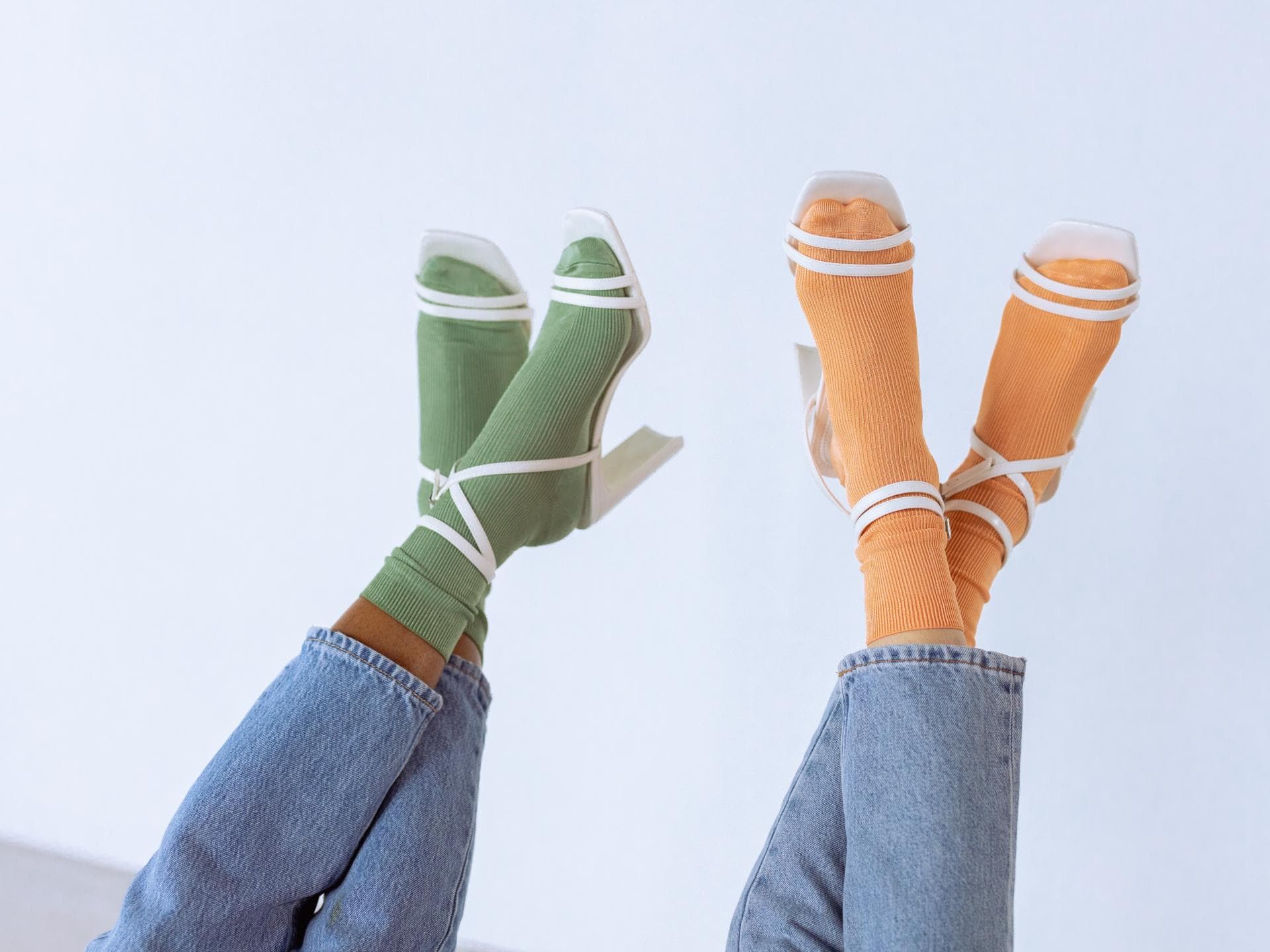 Socken in Schuhen 