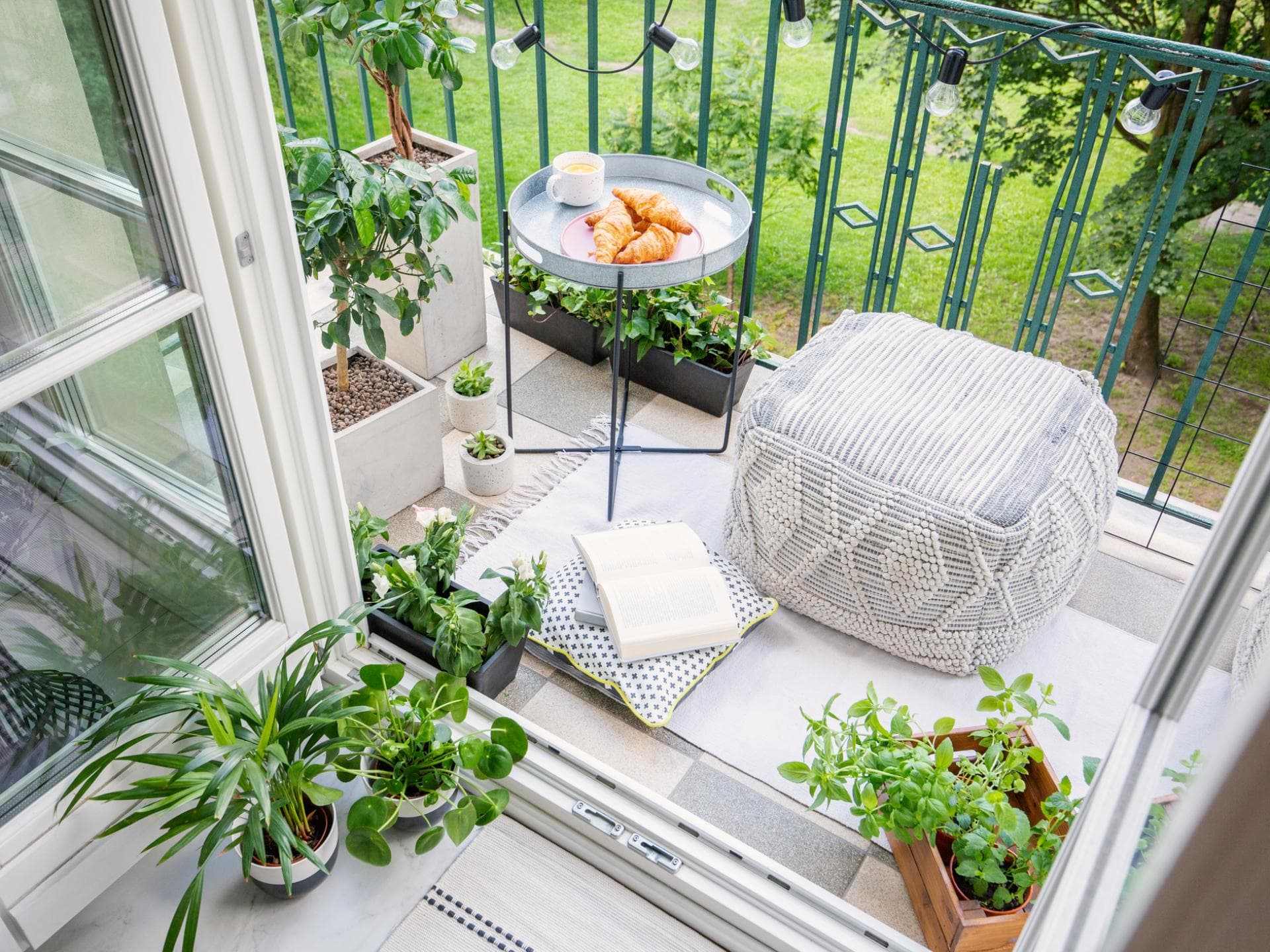 Gemütlicher Balkon 
