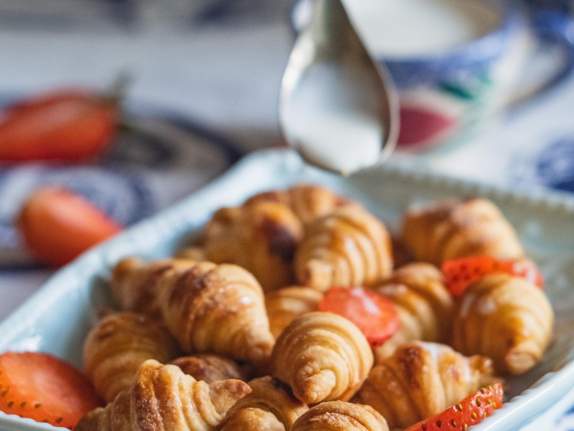 Croissant-Auflauf