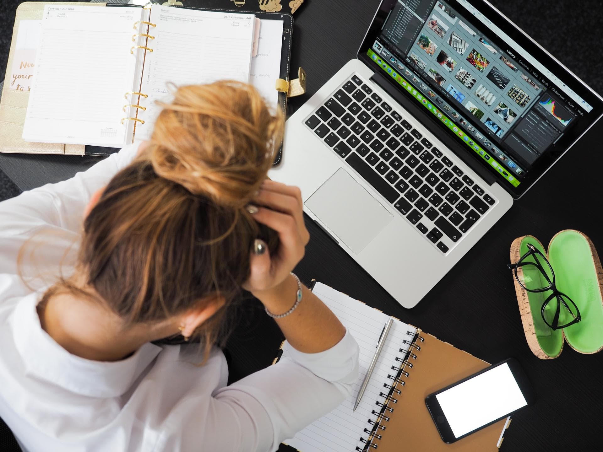 Stress auf der Arbeit 