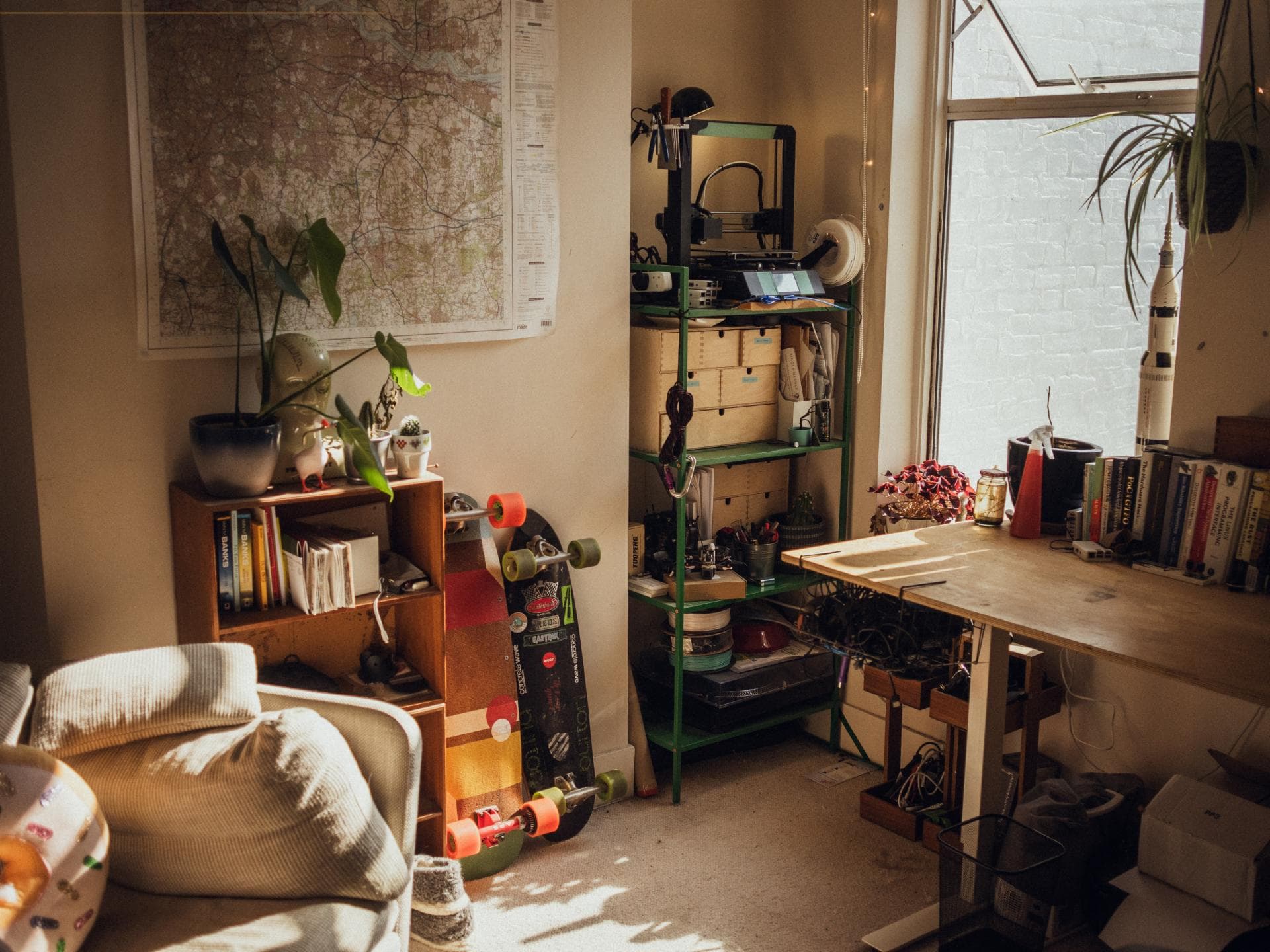 Wohnung aufräumen 