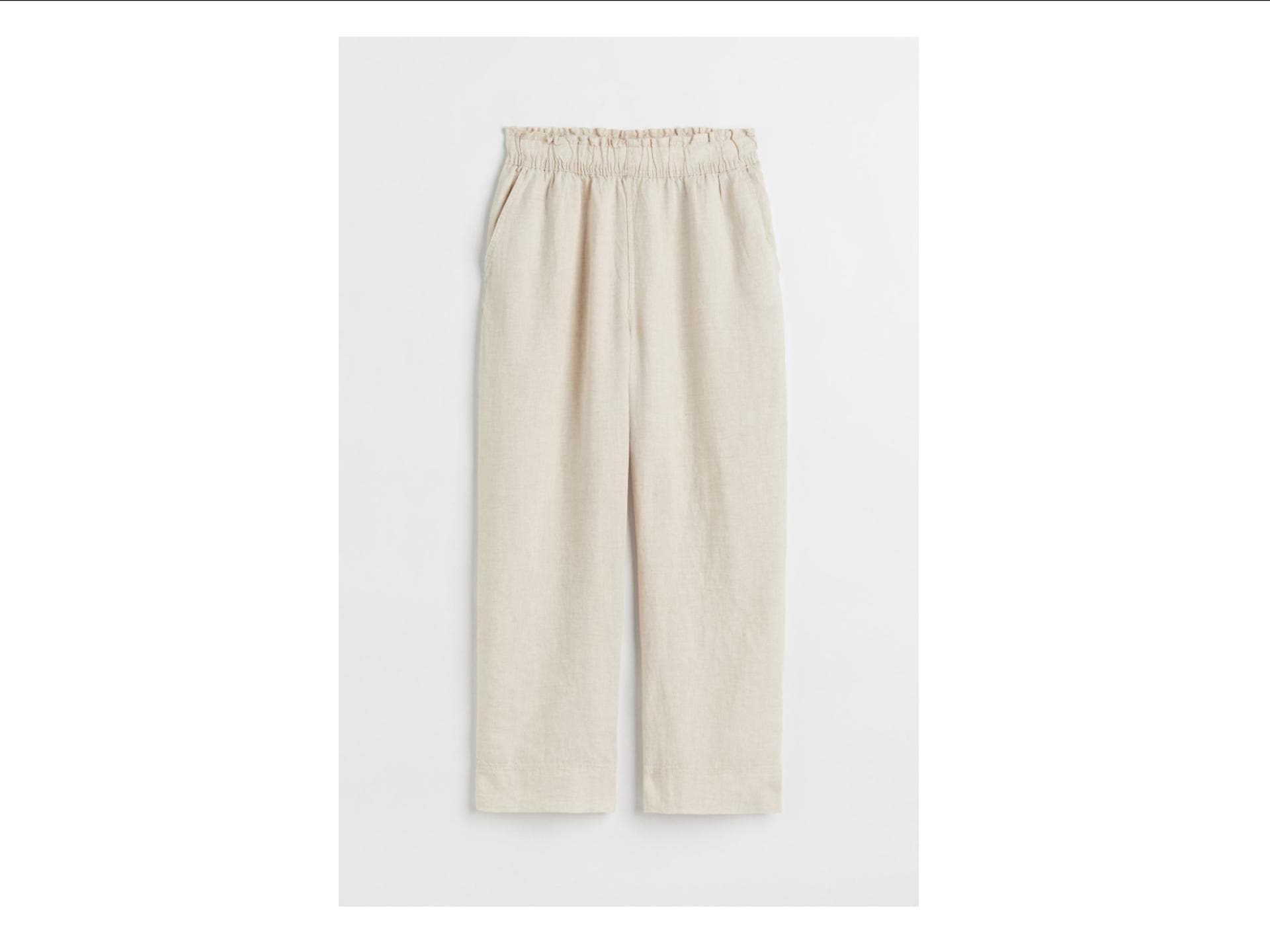 Leinenhose von H&M 
