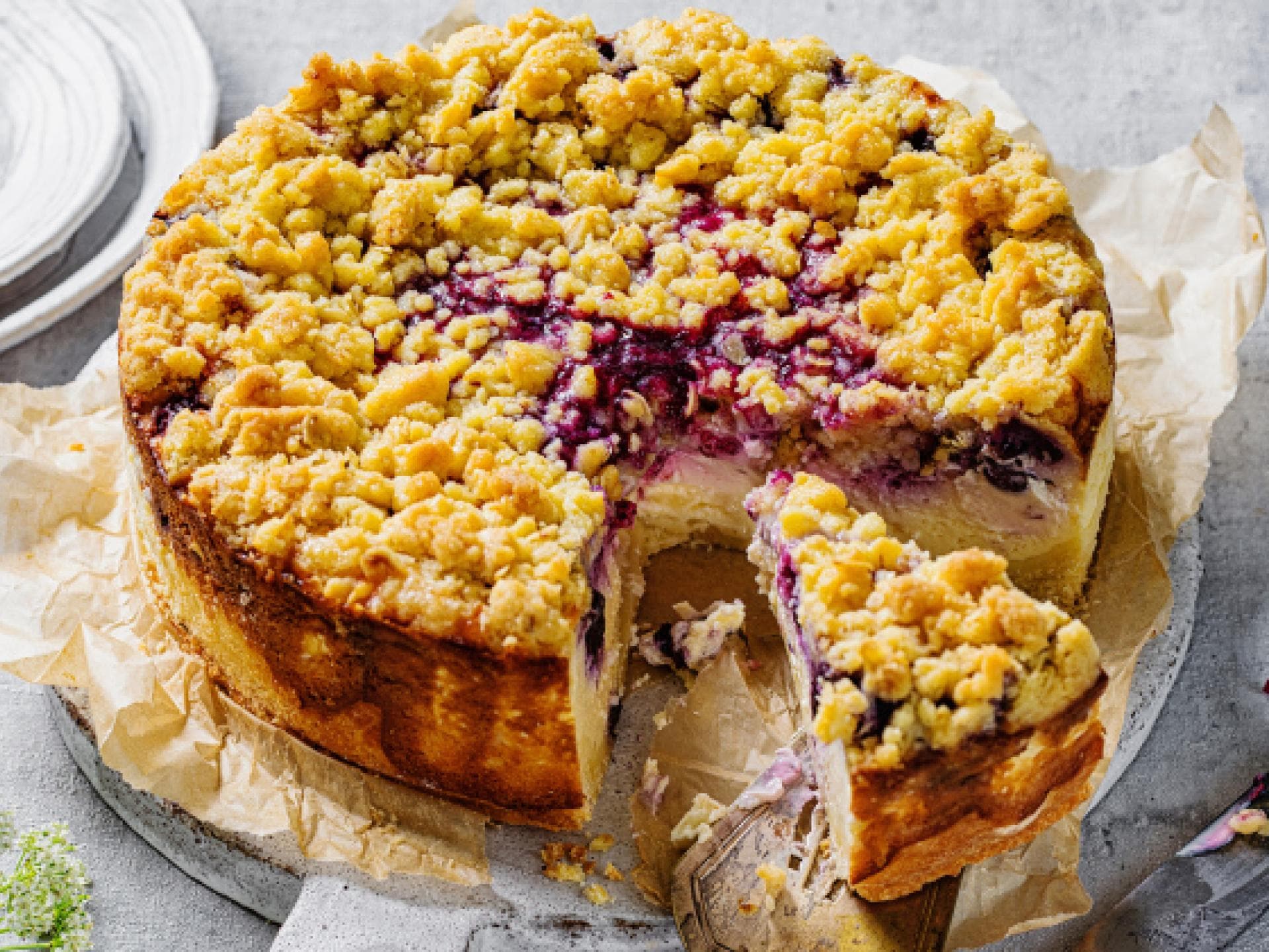 Skyr-Käsekuchen 