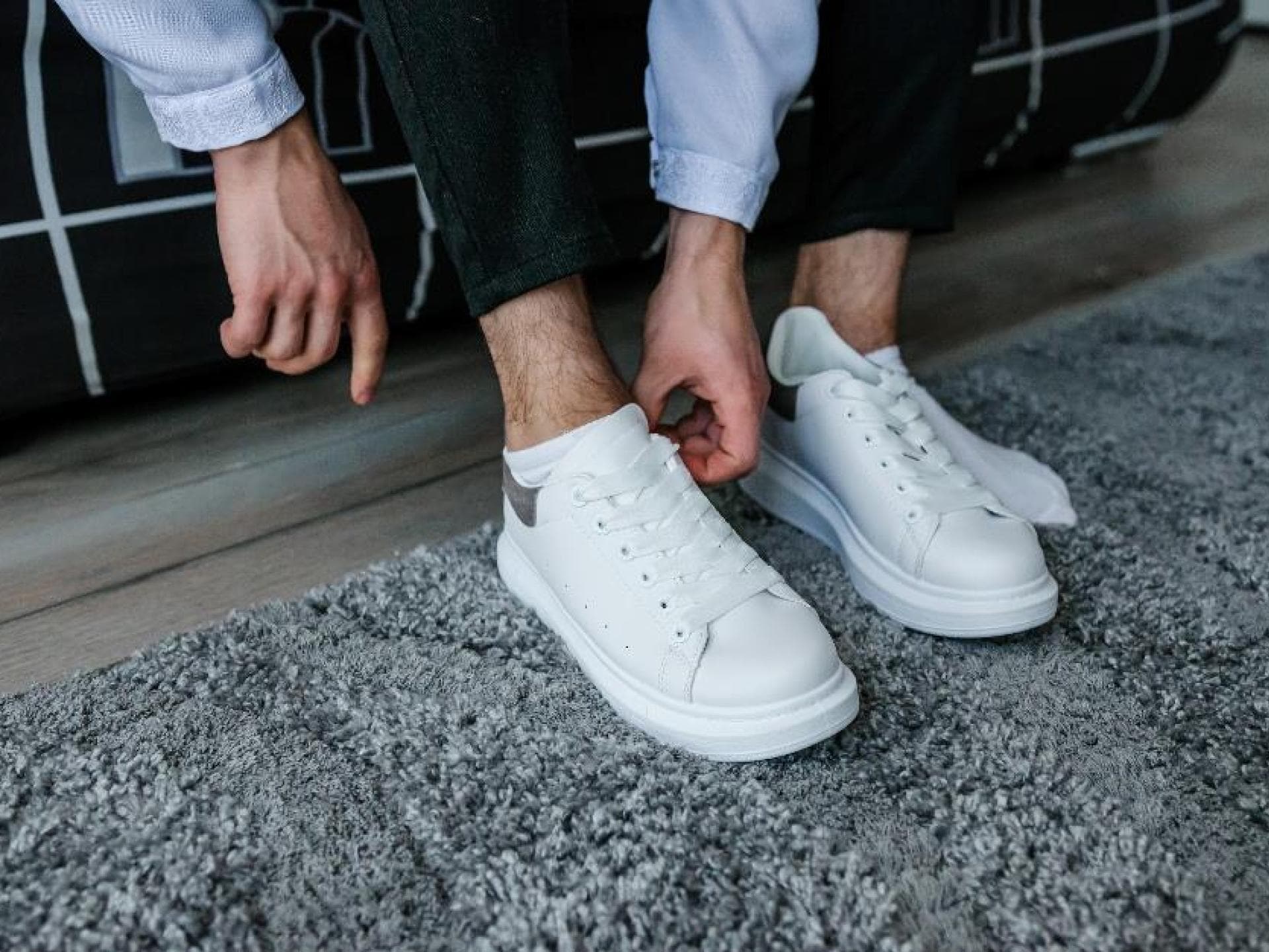 Schuhe anziehen Schuhe anziehen