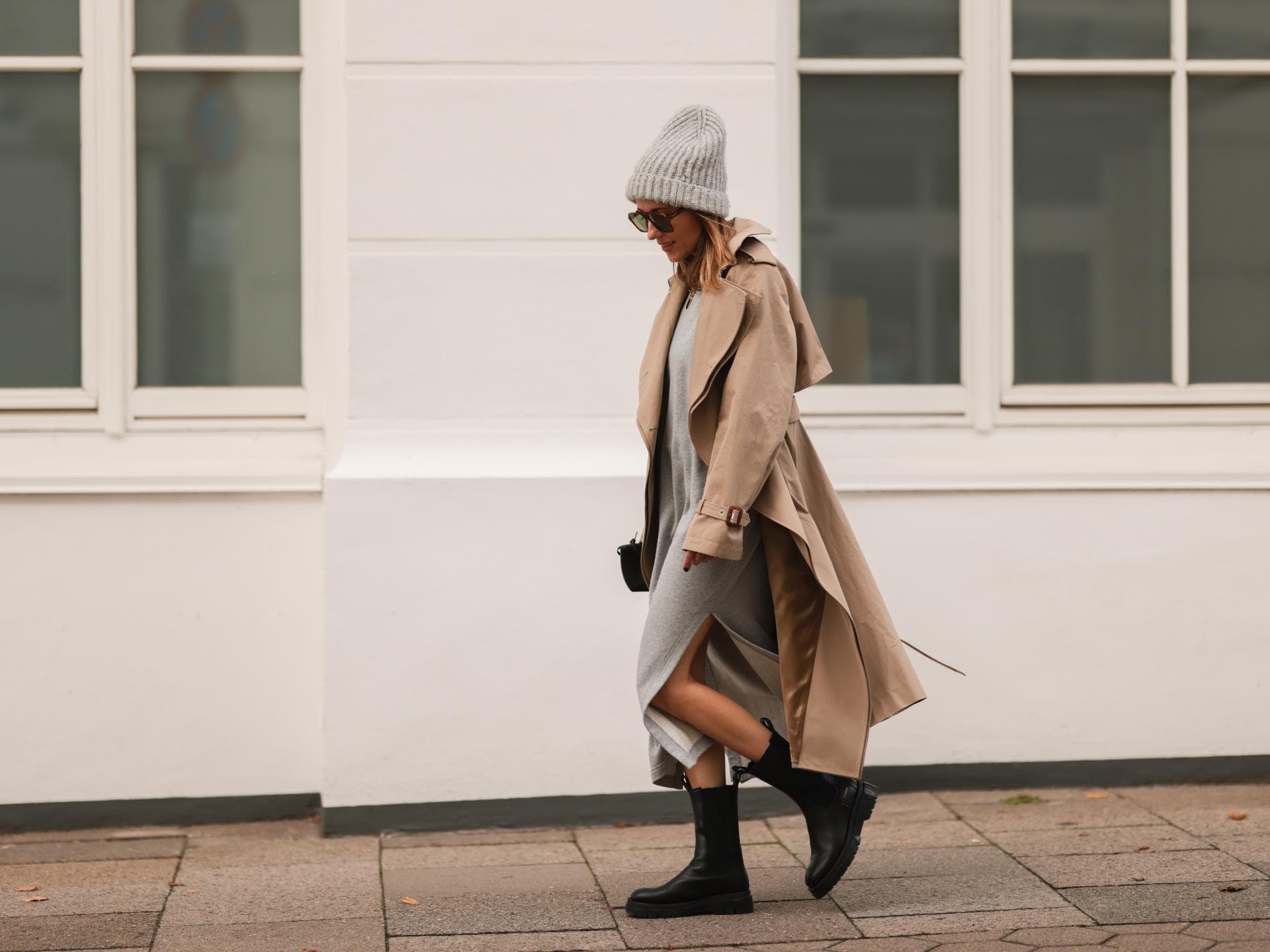 Kleid im Winter 