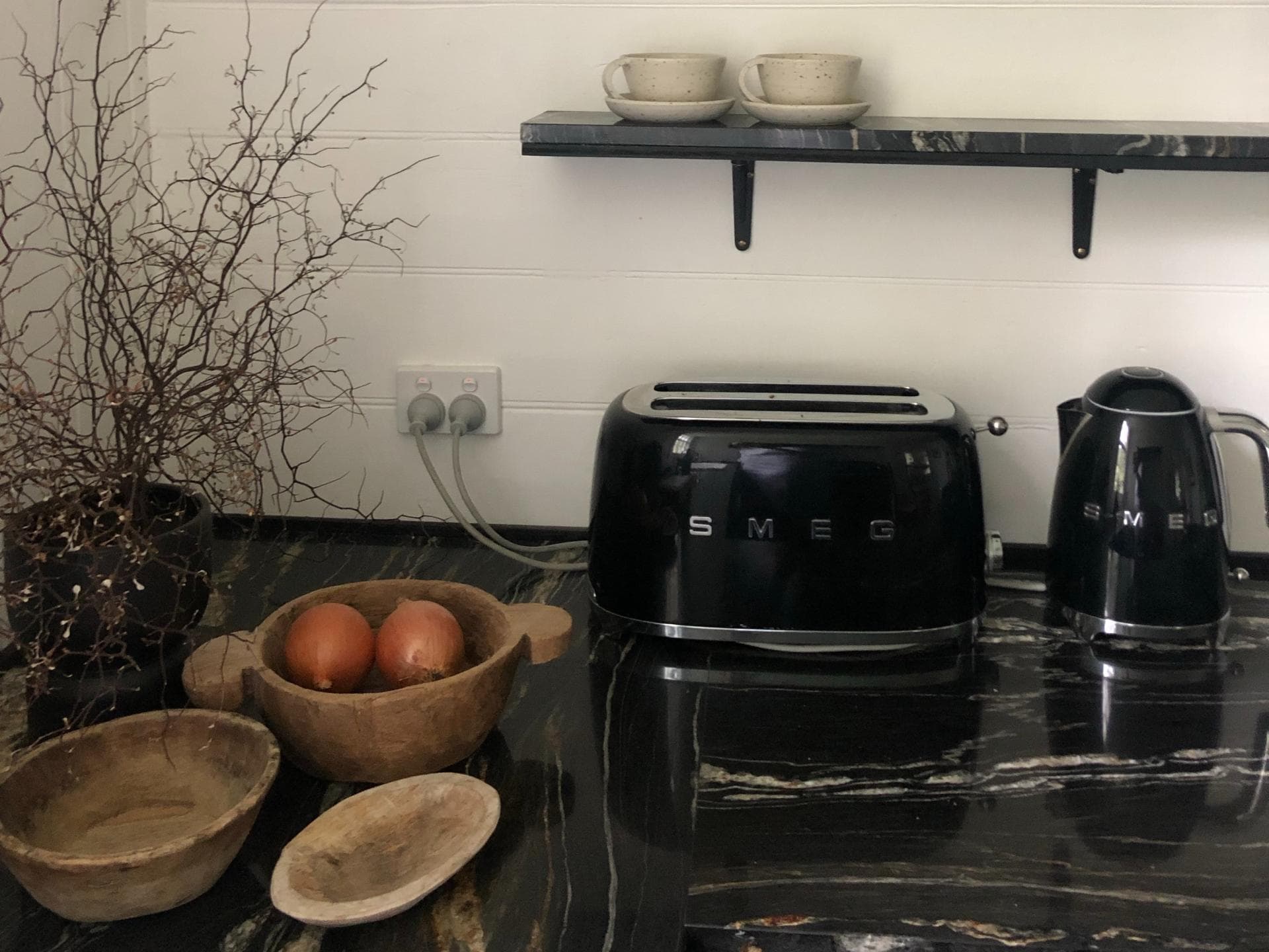 Toaster in der Küche.