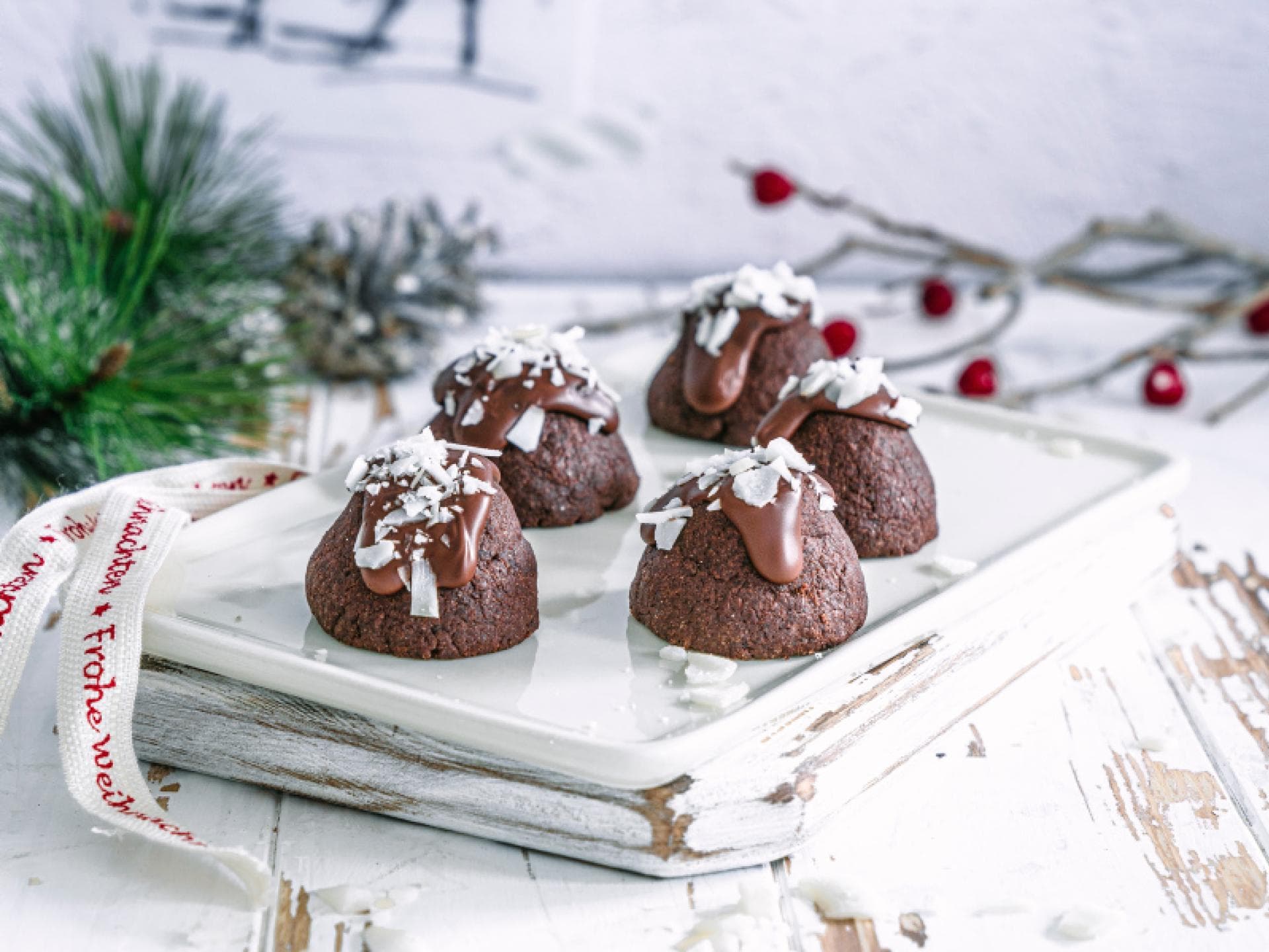 Schokoberge mit Nutella