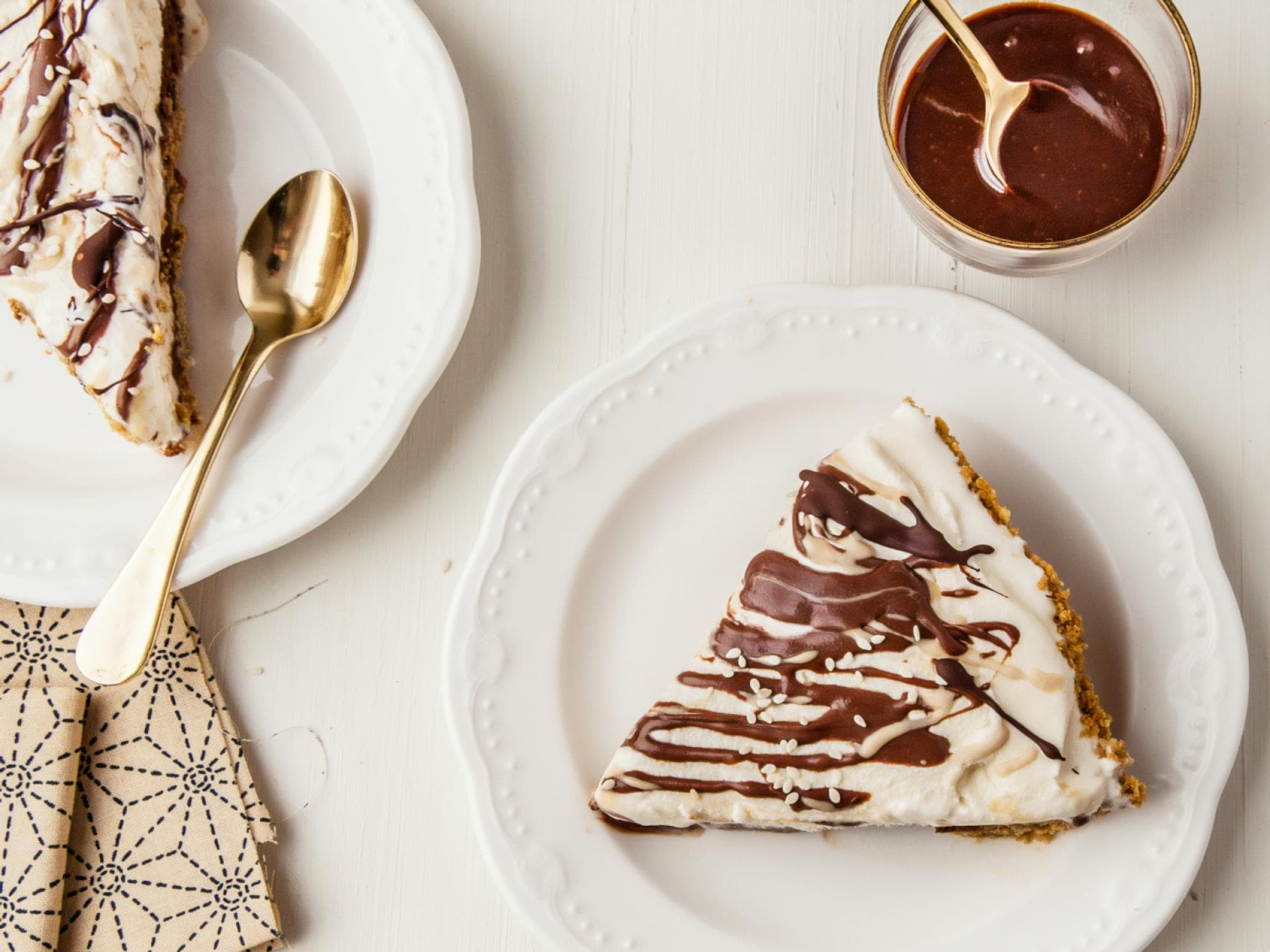 Selbst gemachte Torten lassen uns im Dessert-Himmel schweben.