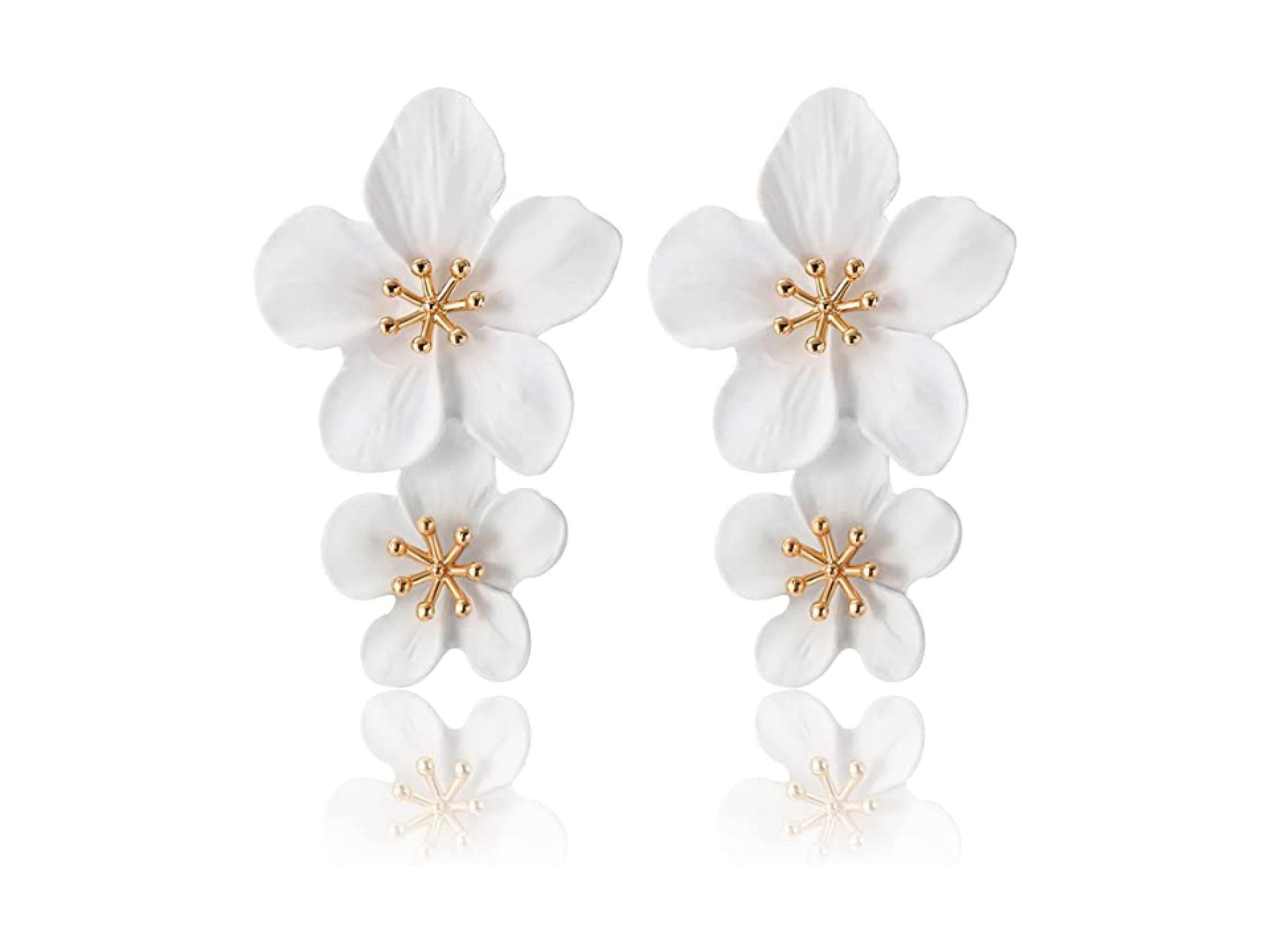Ohrringe mit Blumen 