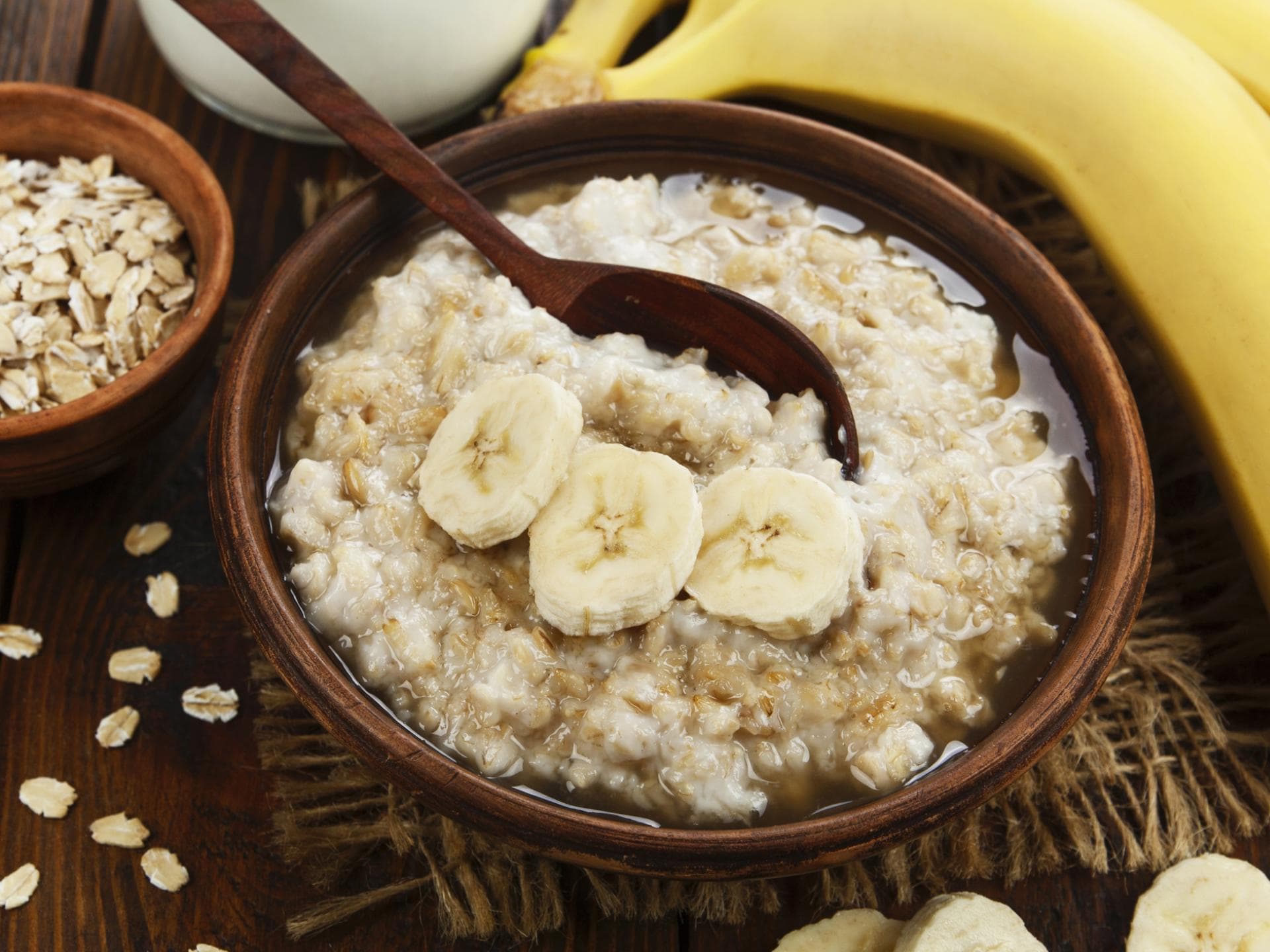 Porridge mit Banane