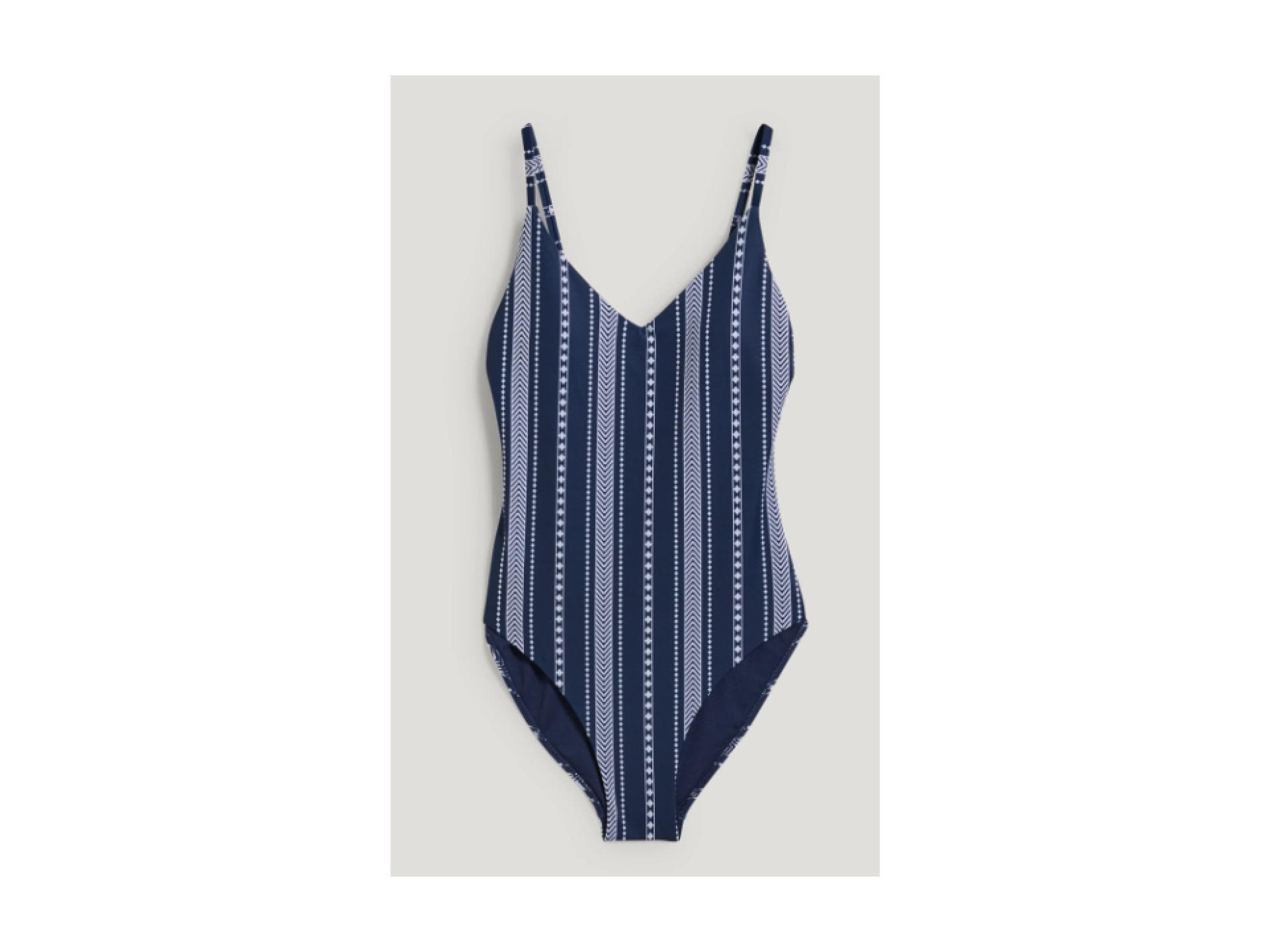 Blauer Badeanzug von C&A 