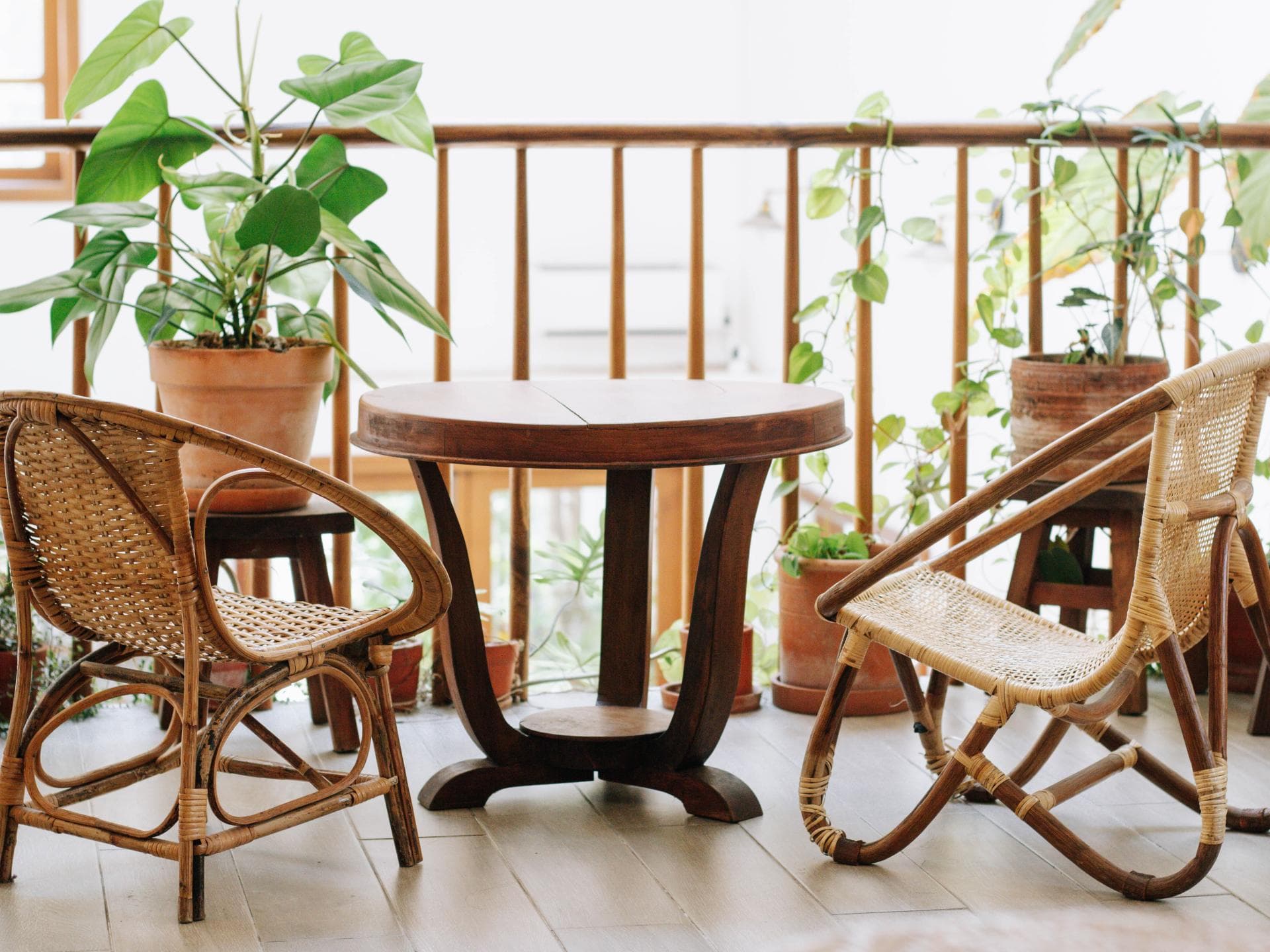 Beistelltisch für den Balkon 
