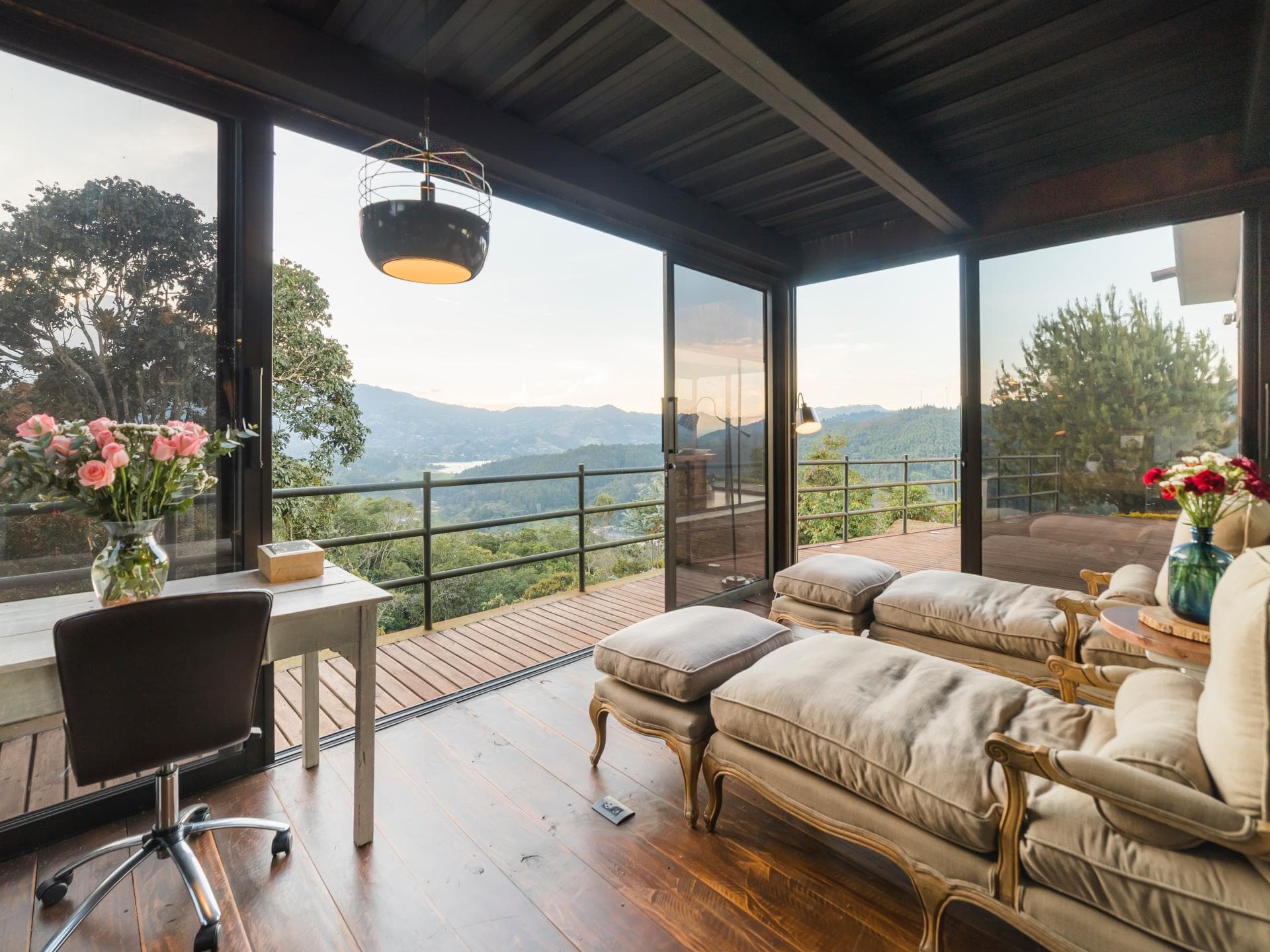 Loggia einrichten 