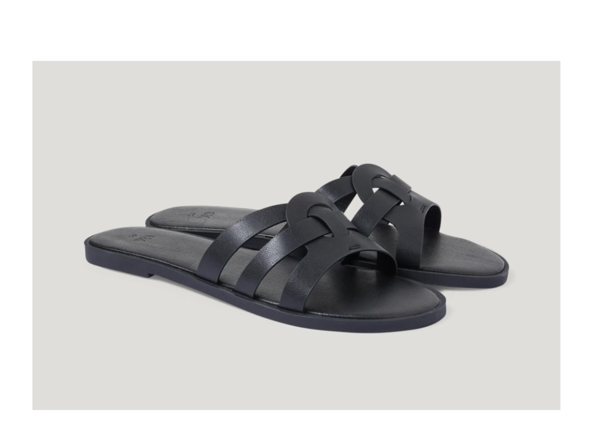 Schwarze Sandalen von C&A