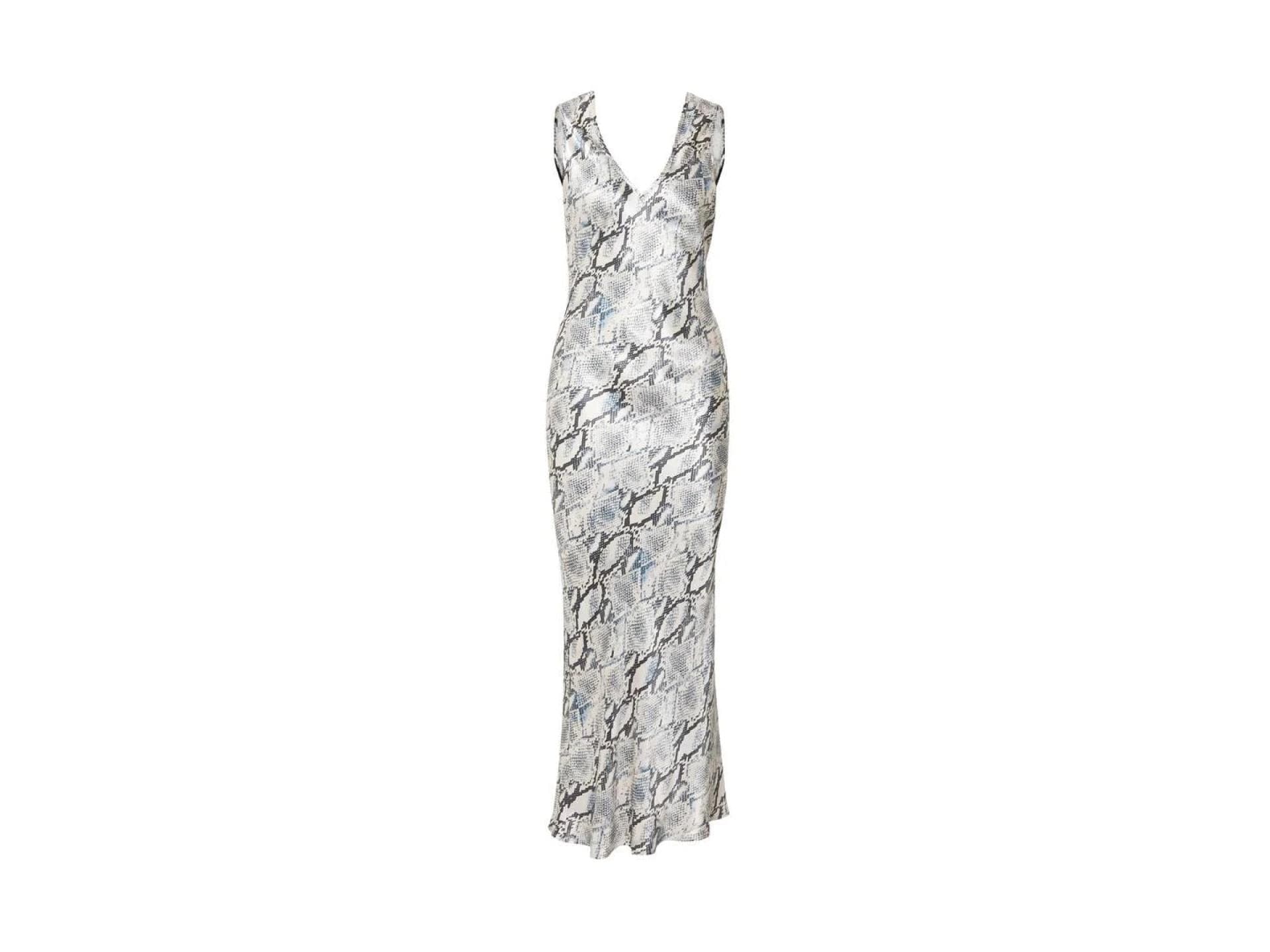 Kleid mit Schlangenmuster 