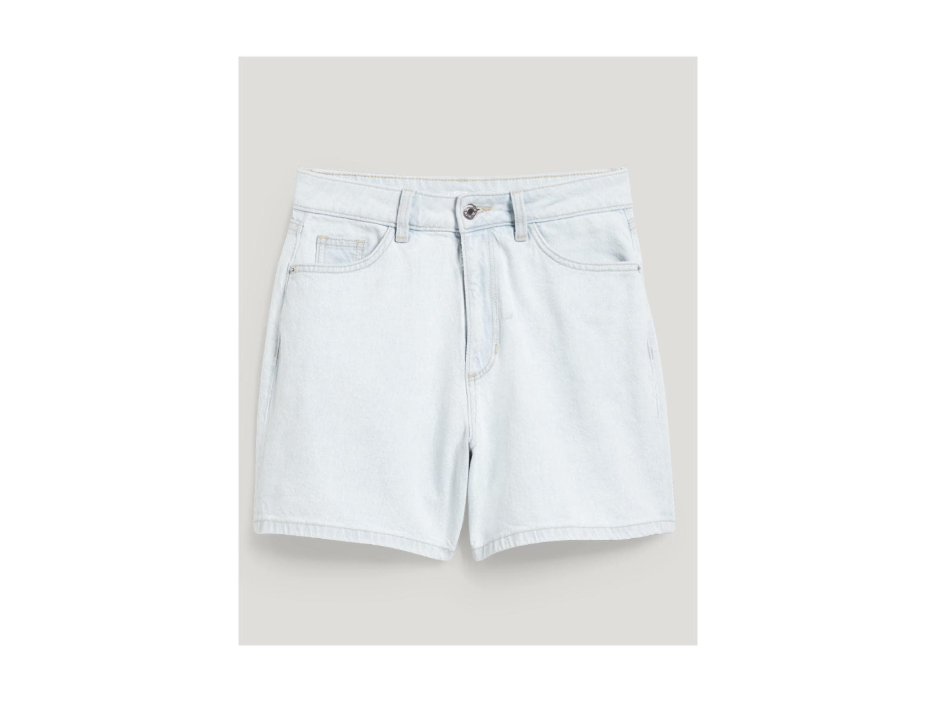 High Waist Jeansshorts 