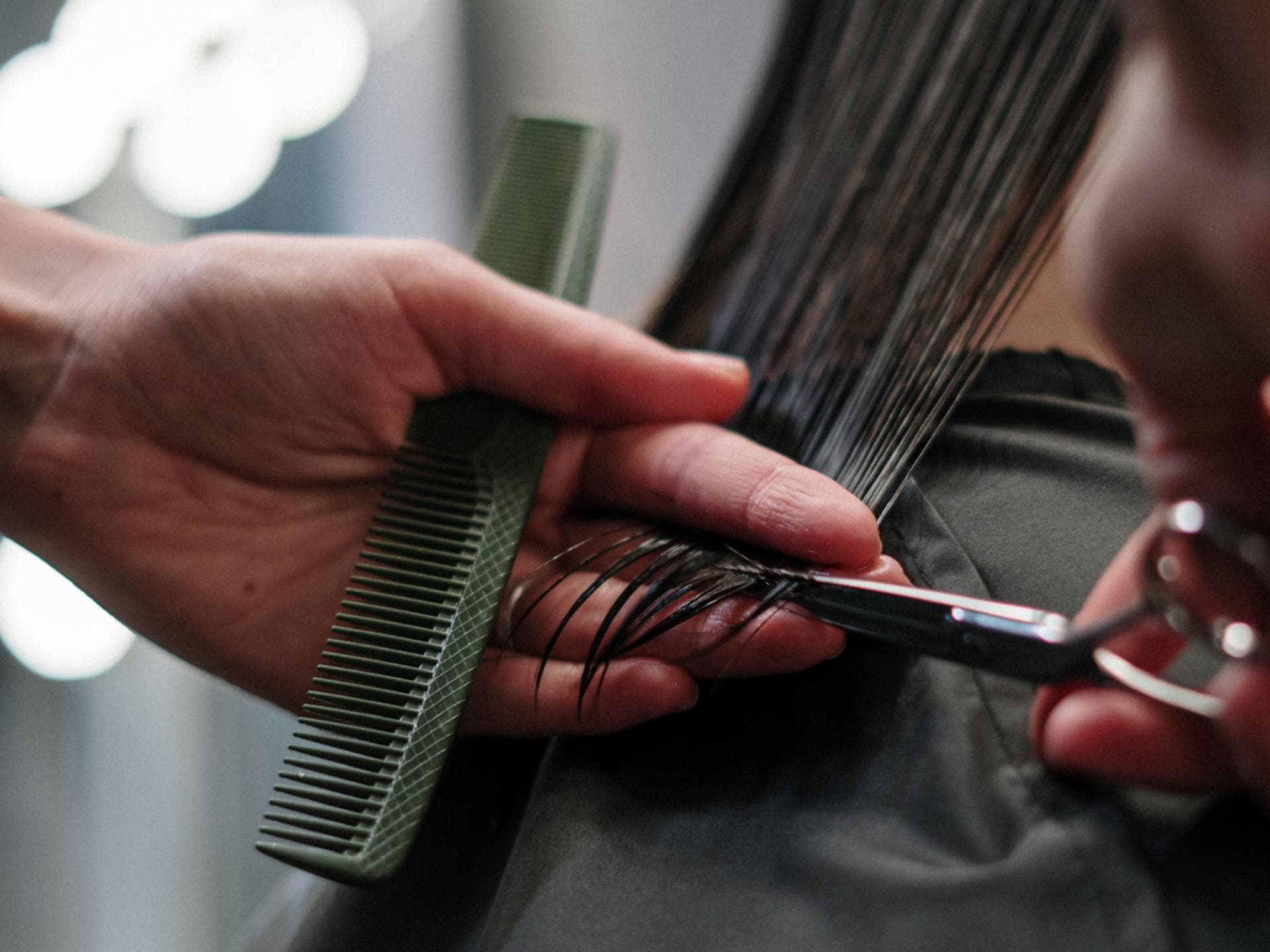 Haare schneiden